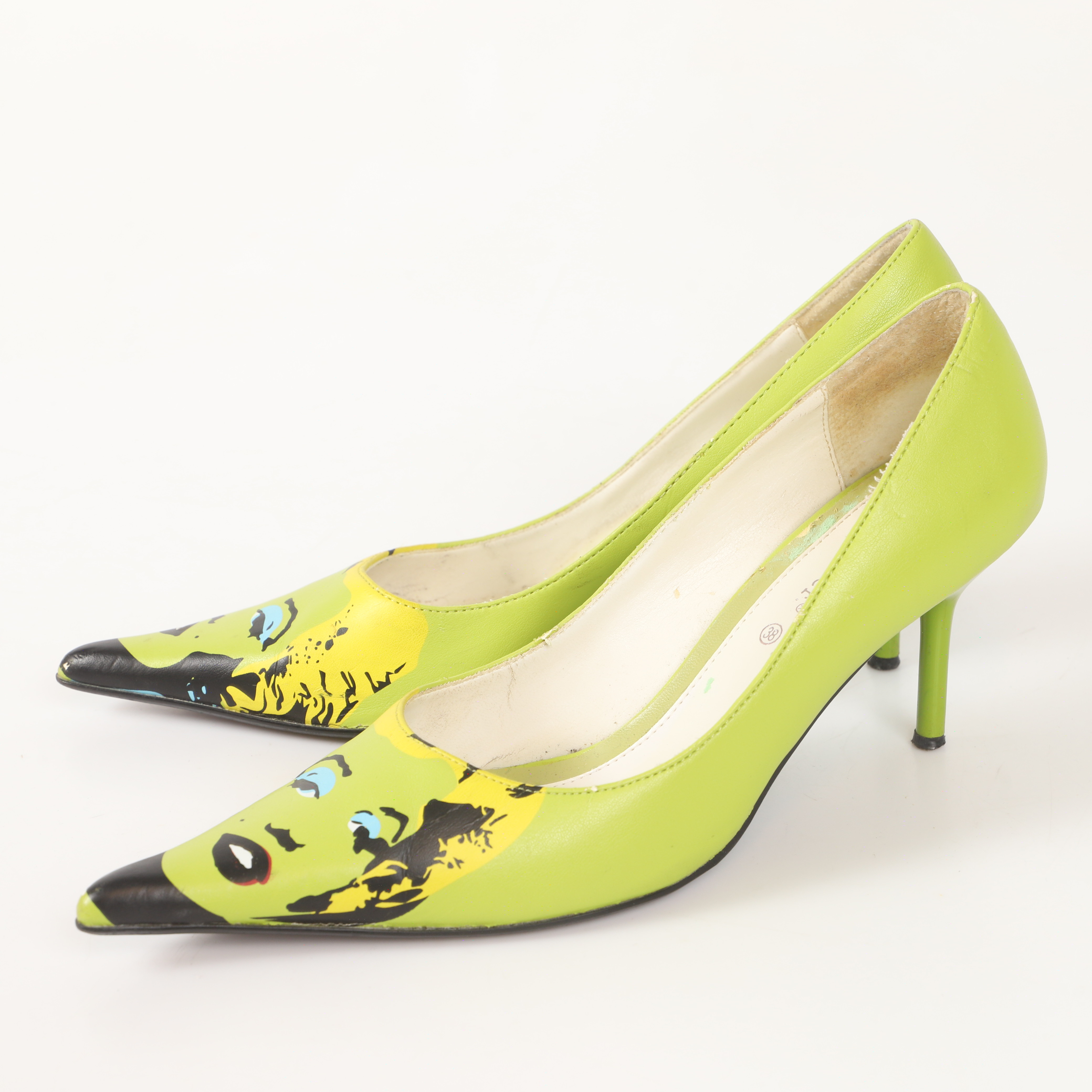 PUMPS, Marilyn Monroe, skinn, Wildflower, 2000-tal.