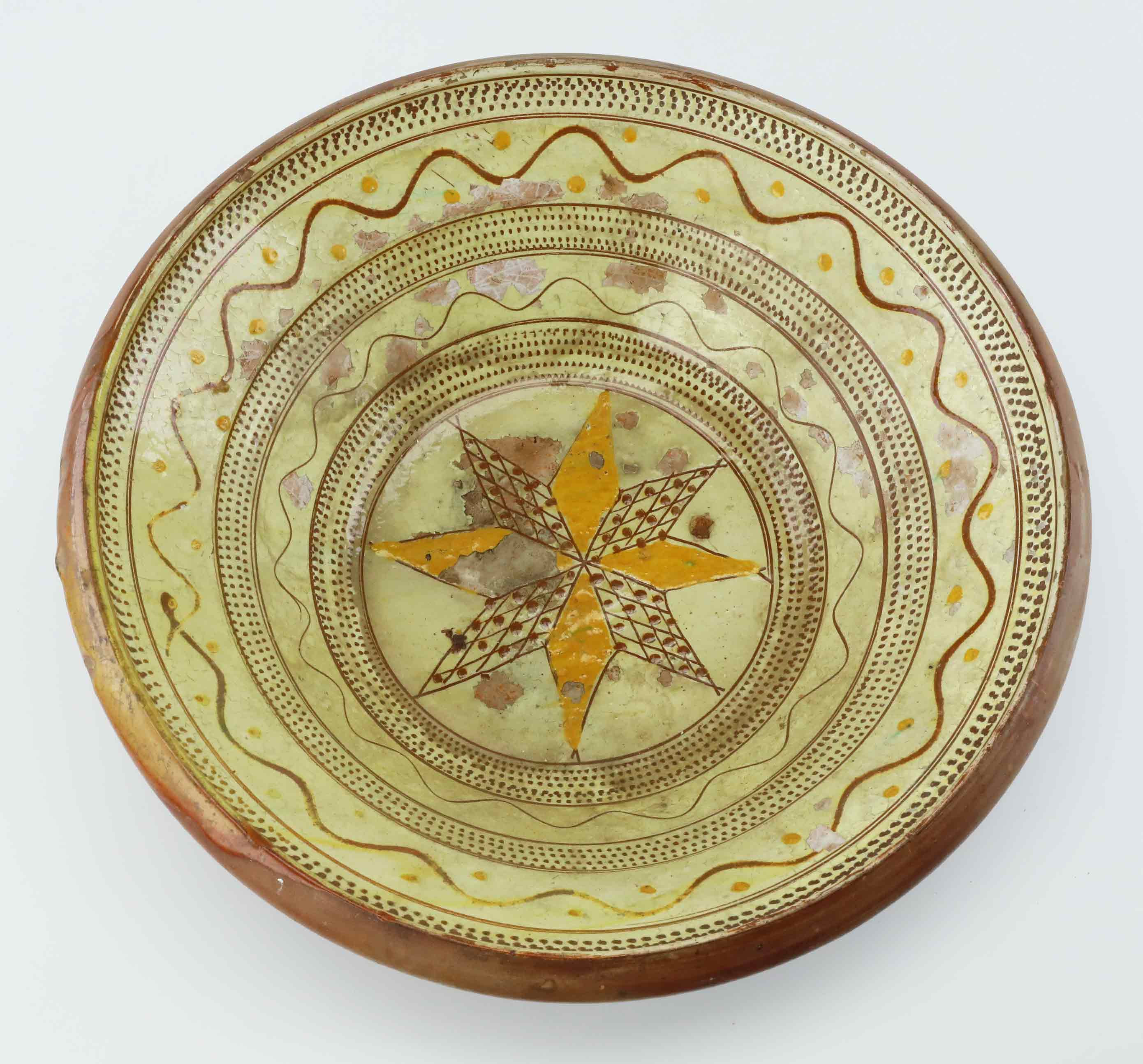 SKÅLFAT, allmoge, keramik, Hälsingland, 1800-tal.