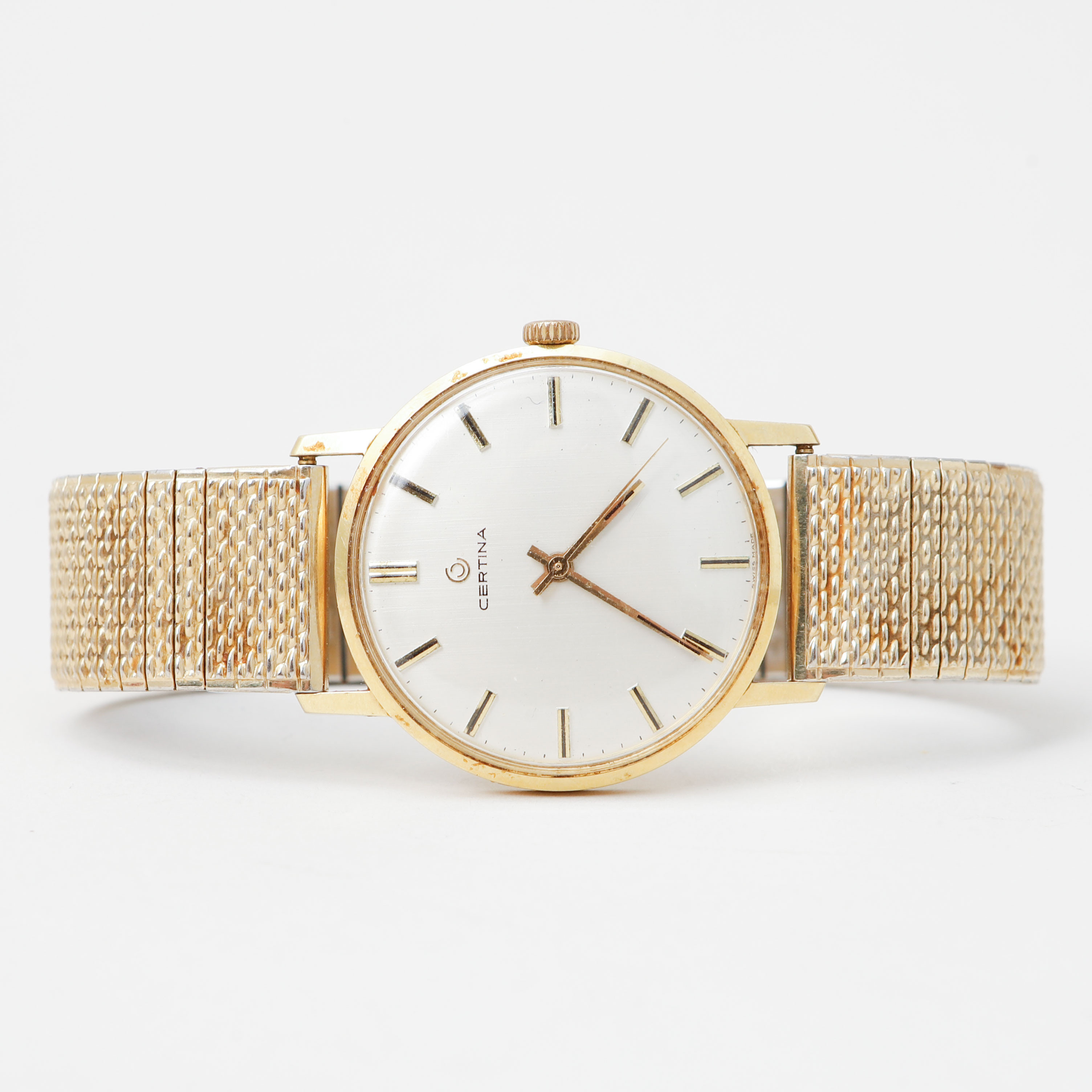 ARMBANDSUR, Certina, 18k guld, manuell, 1970-tal.