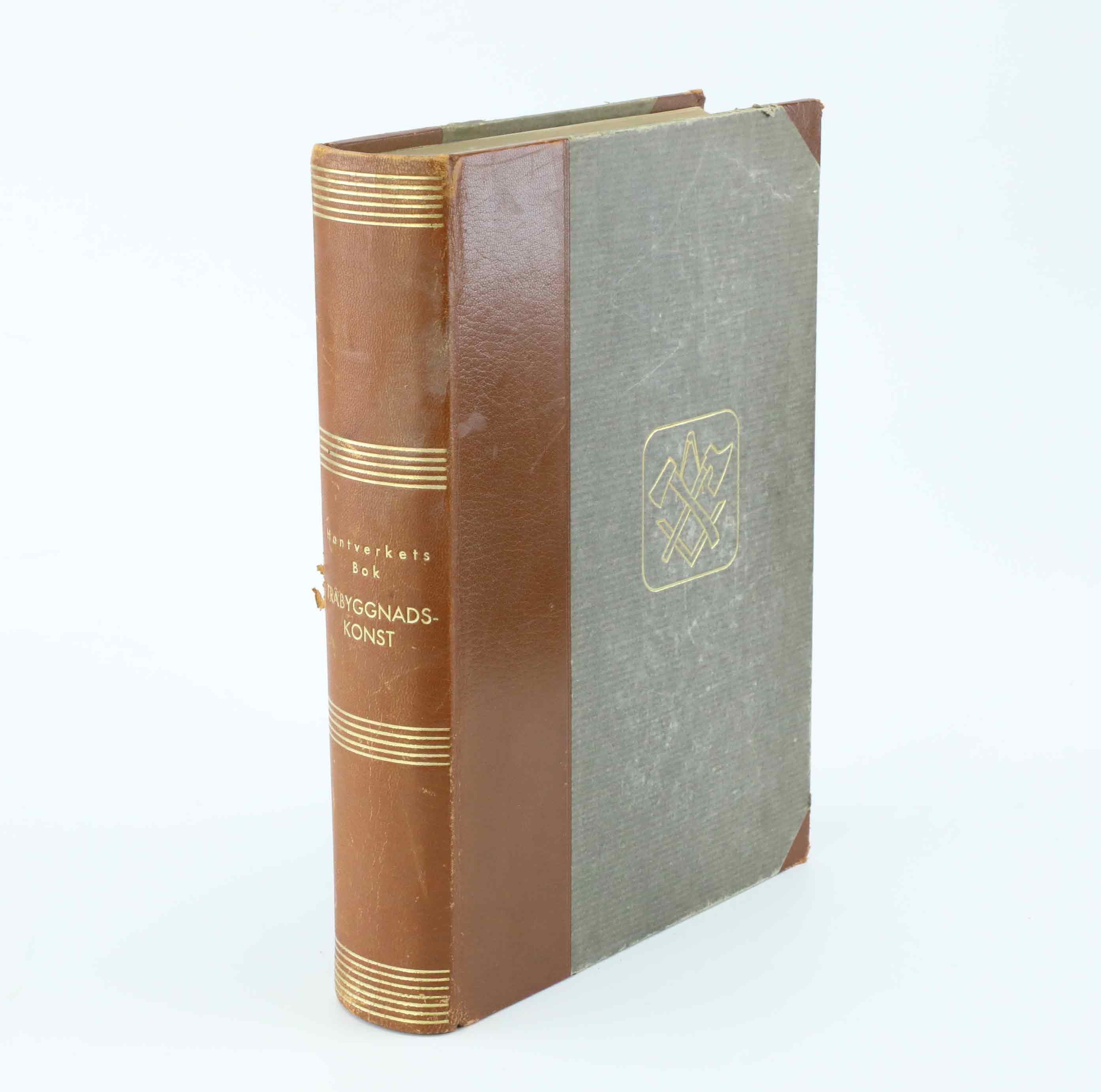 RED. GREGER PAULSSON. "Hantverkets bok, Träbyggnadskonst", Lindfors Bokförlag AB, Stockholm, 1938.