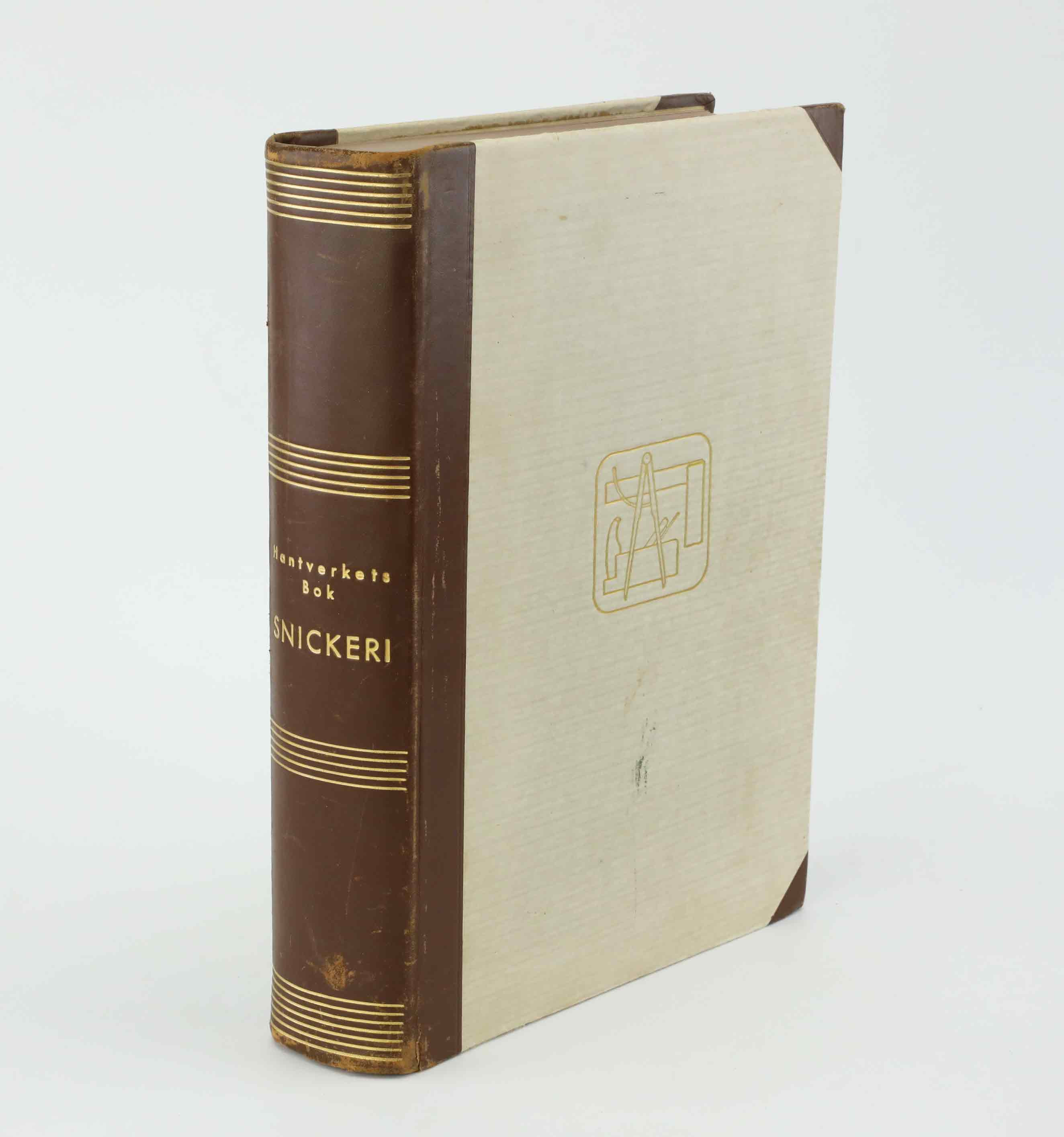 RED. GREGER PAULSSON. "Hantverkets bok, Snickeri", Bokförlaget Natur och Kultur, Stockholm, 1947.