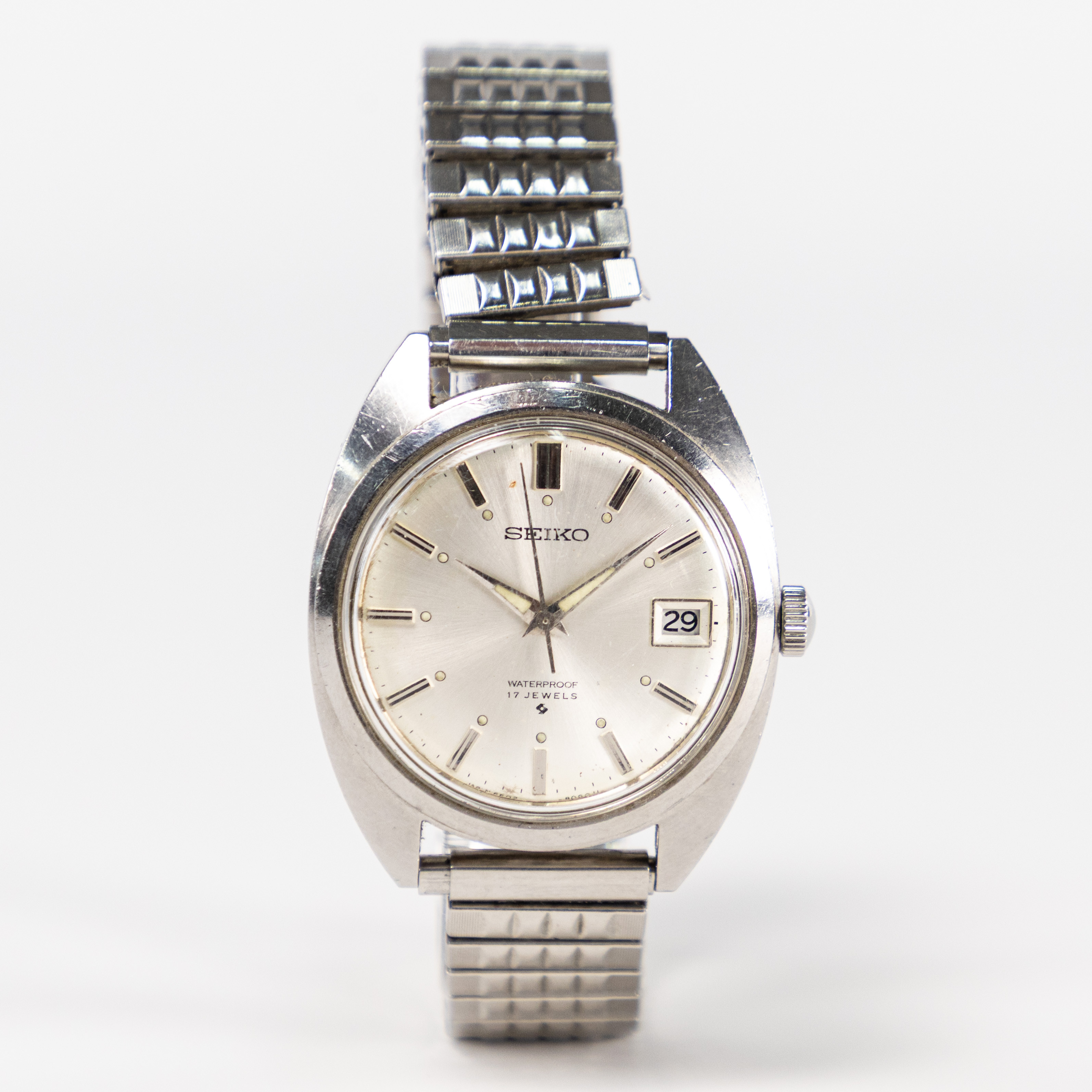 SEIKO. 37 mm, 6602-8040, ca 1969.