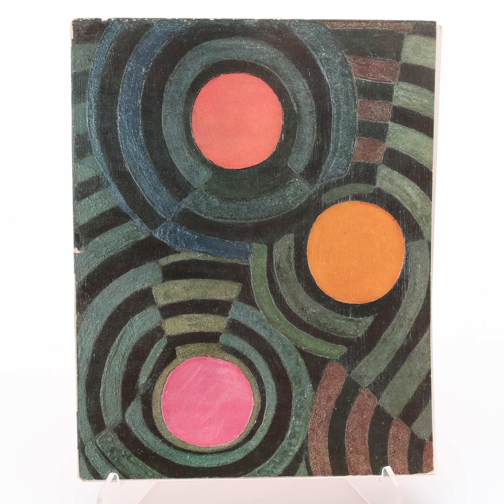MODERNISM. XX:E SIÈCLE NO. 18 FEVRIER 1962 MED EN KOLORERAD ORIGINALLITOGRAFI AV VIEIRA DA SILVA.