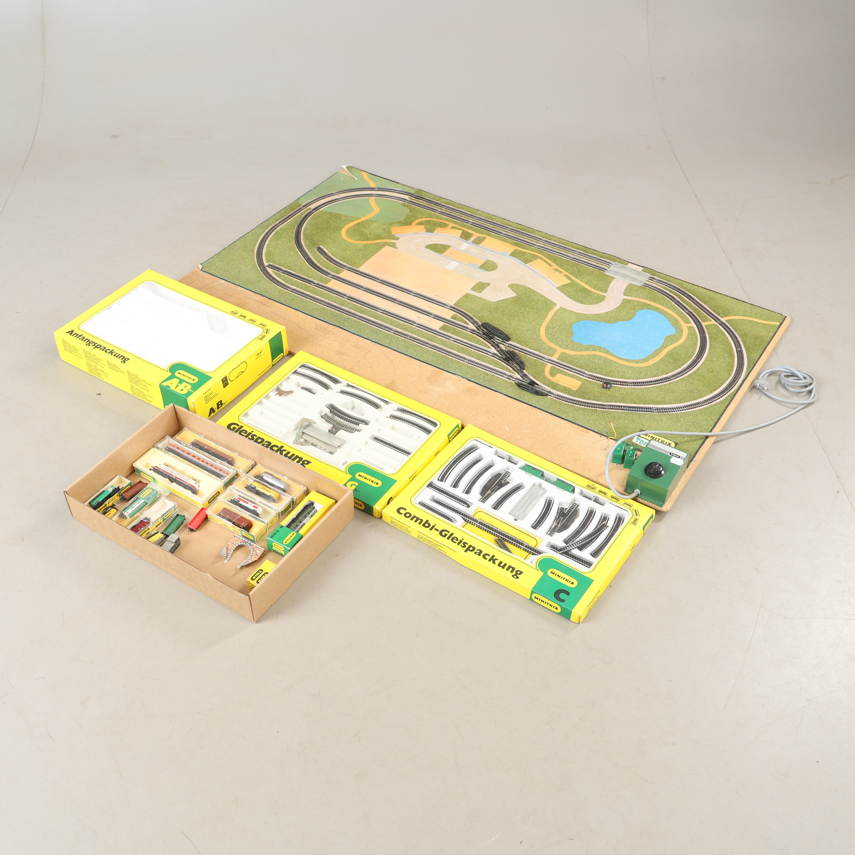 MINIATYRMODELLJÄRNVÄG, Minitrix, Tyskland.