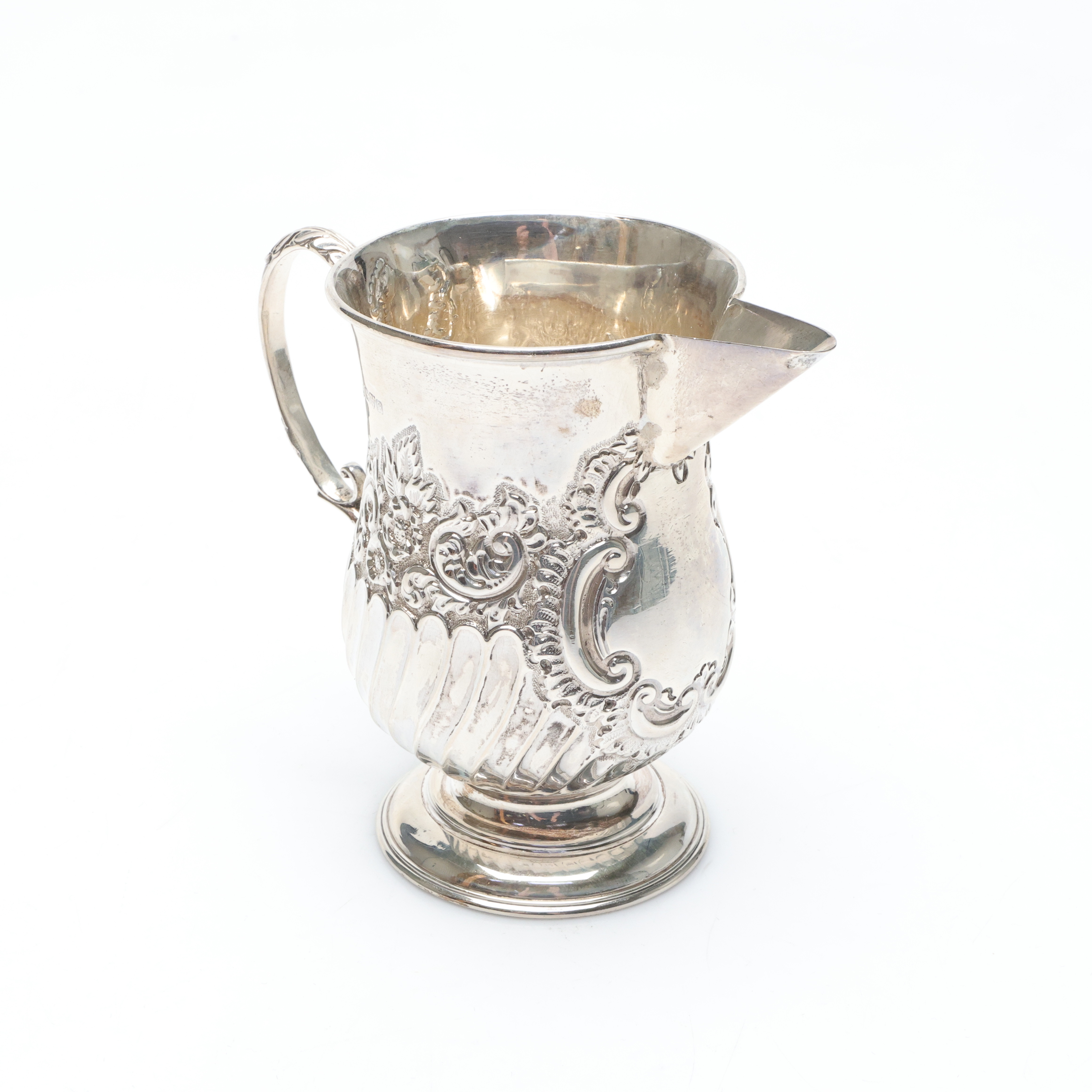 GRÄDDKANNA, silver, VB&S, Chester, England, vikt ca 125 gram.