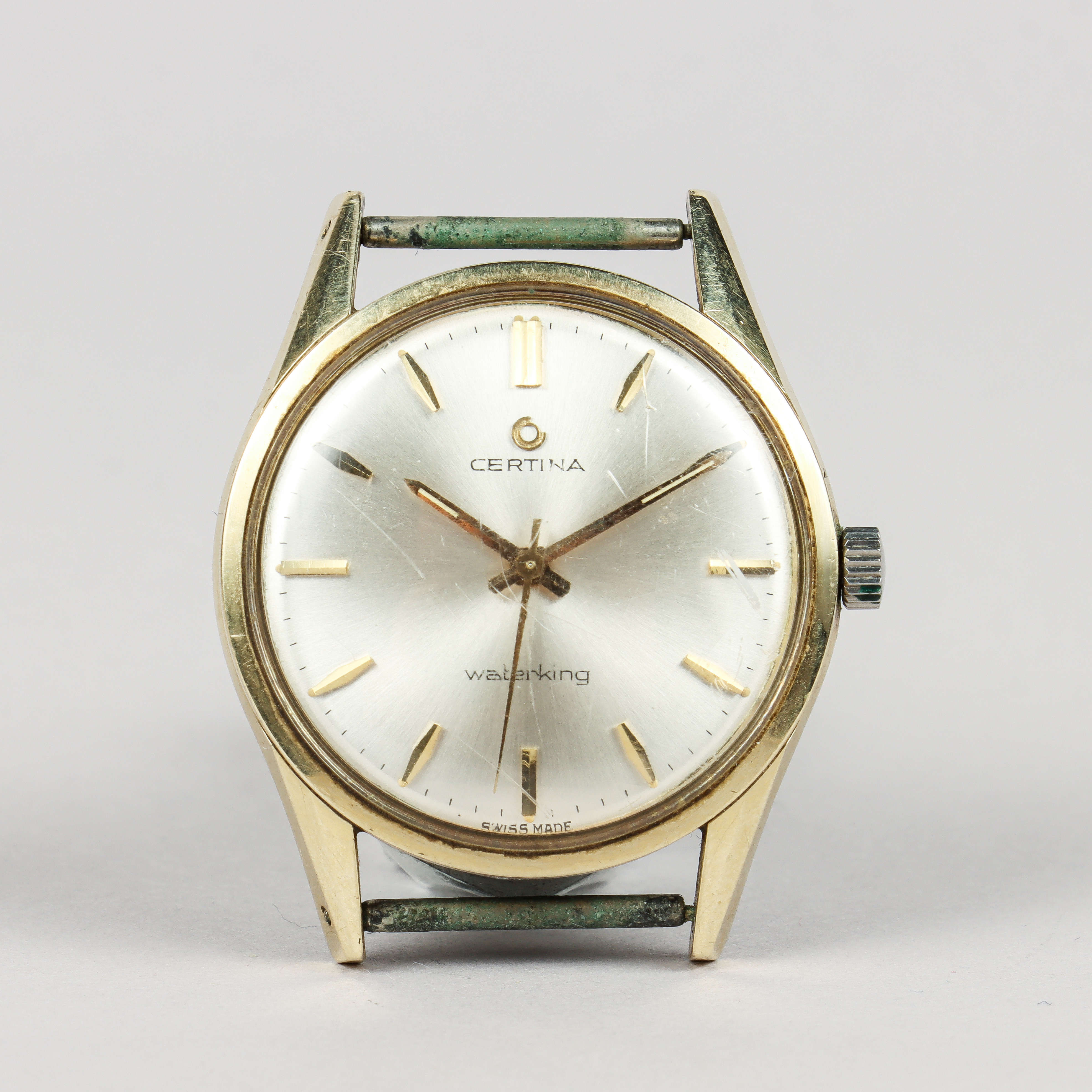 CERTINA Waterking, guld på stål, manuell 1960/70-tal.