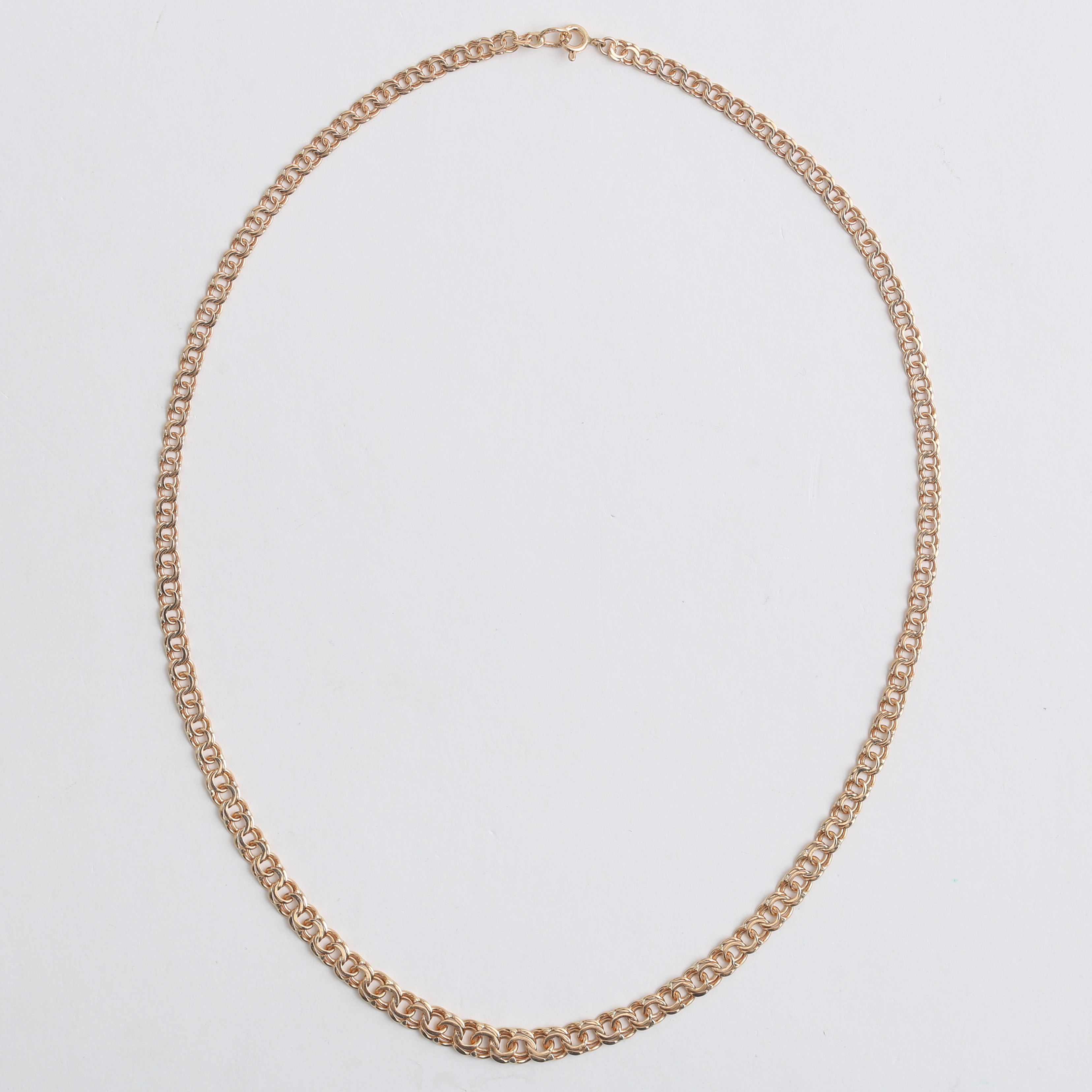 COLLIER, doserad bismark, 18 k guld, 14,08 gram, 1967.