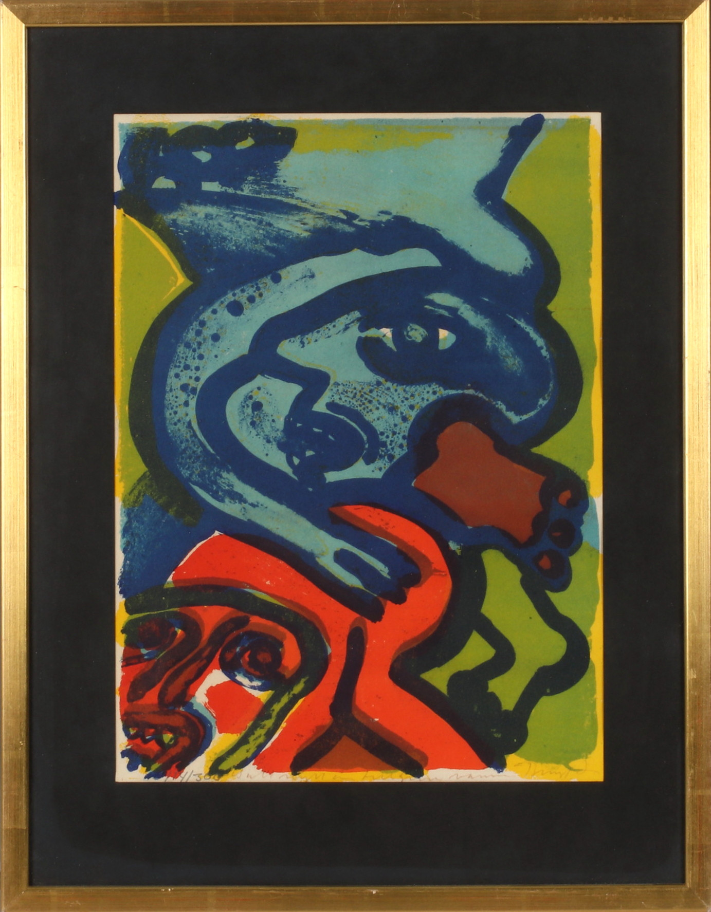 BENGT LINDSTRÖM. Litografi, signerad och numrerad, 114/300.