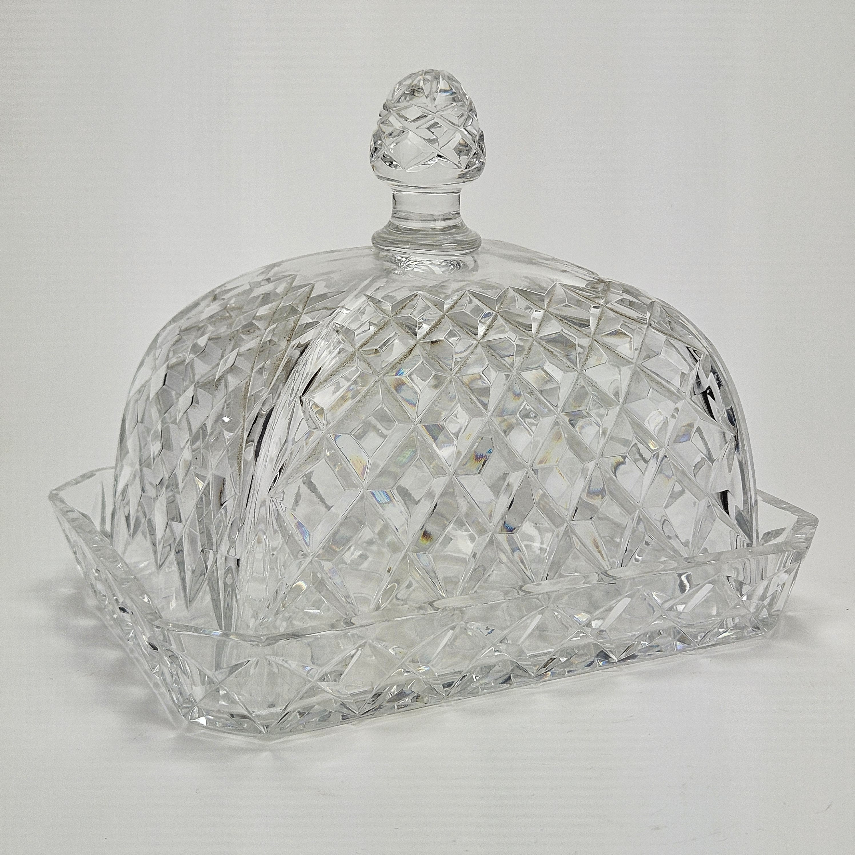 OSTKUPA MED FAT, glas, 1900-tal.