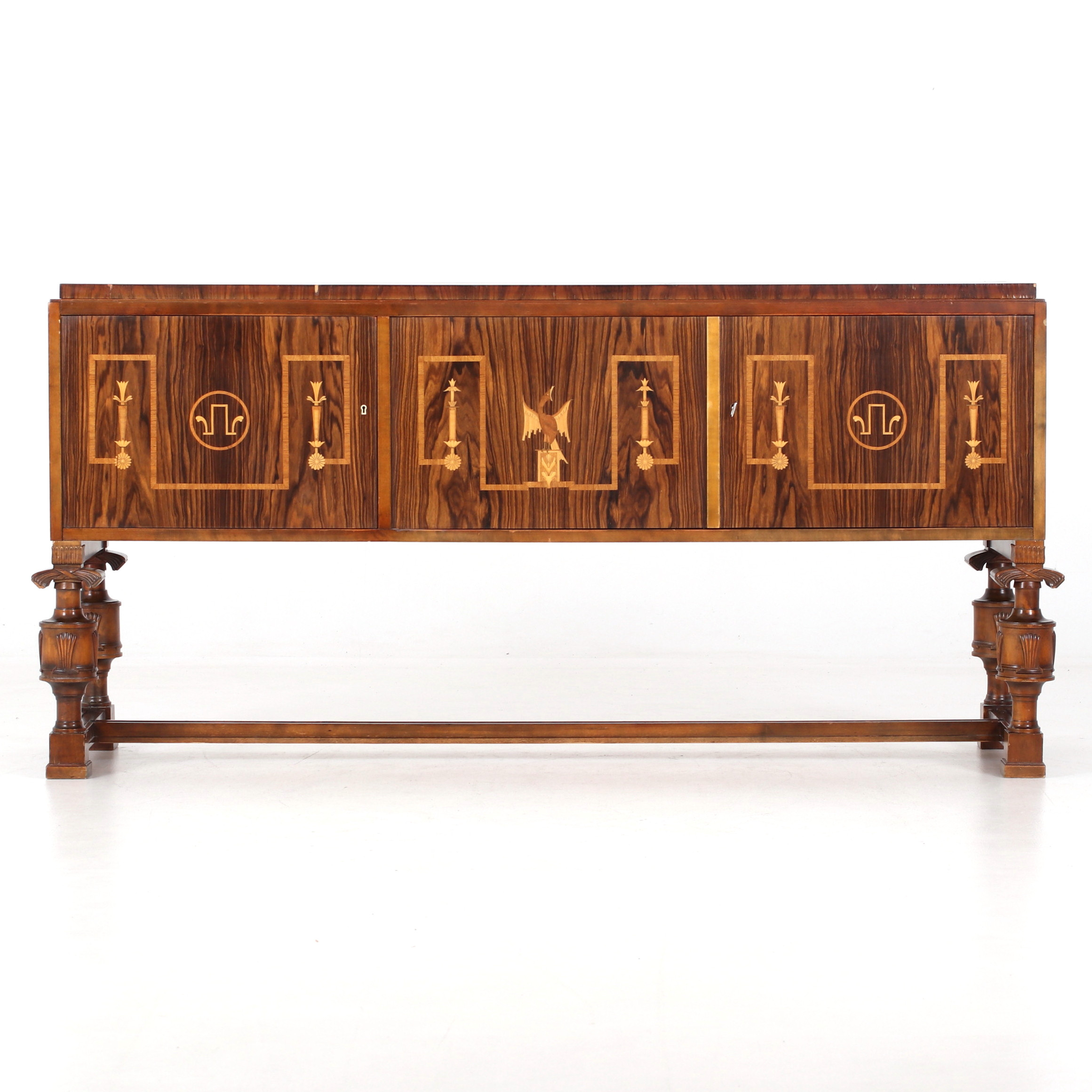 SIDEBOARD, "Rosenborg" Swedish Grace, AB Seffle Möbelfabrik. 1920/30-tal.