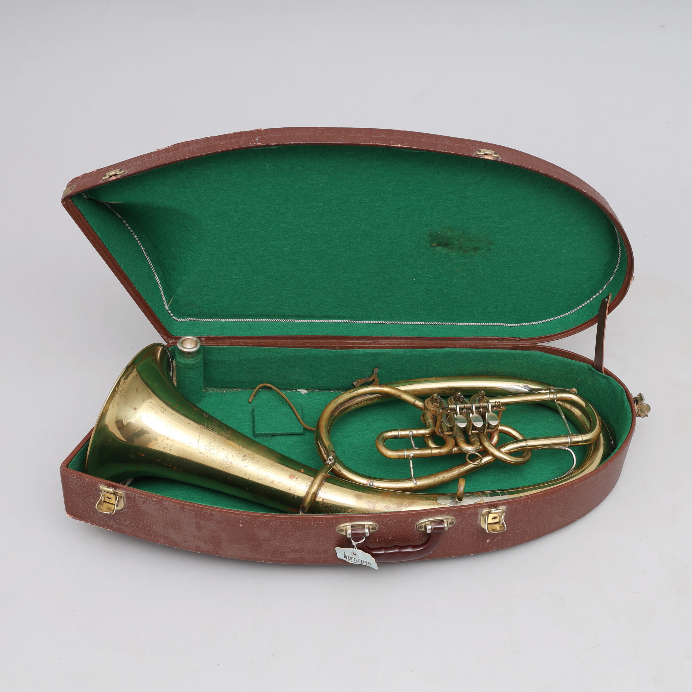BARYTONHORN, "Royal Tone", i etui.