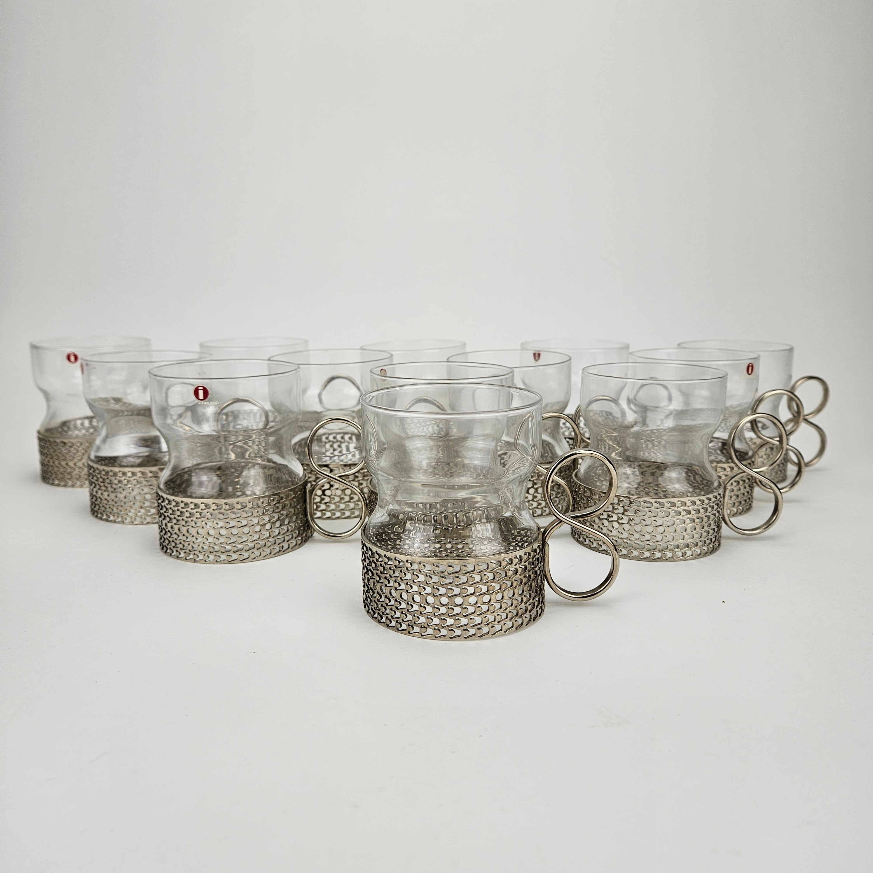 TIMO SARPANEVA. Koppar, 13 st, "Tsaikka", Iittala, formgivna 1957.