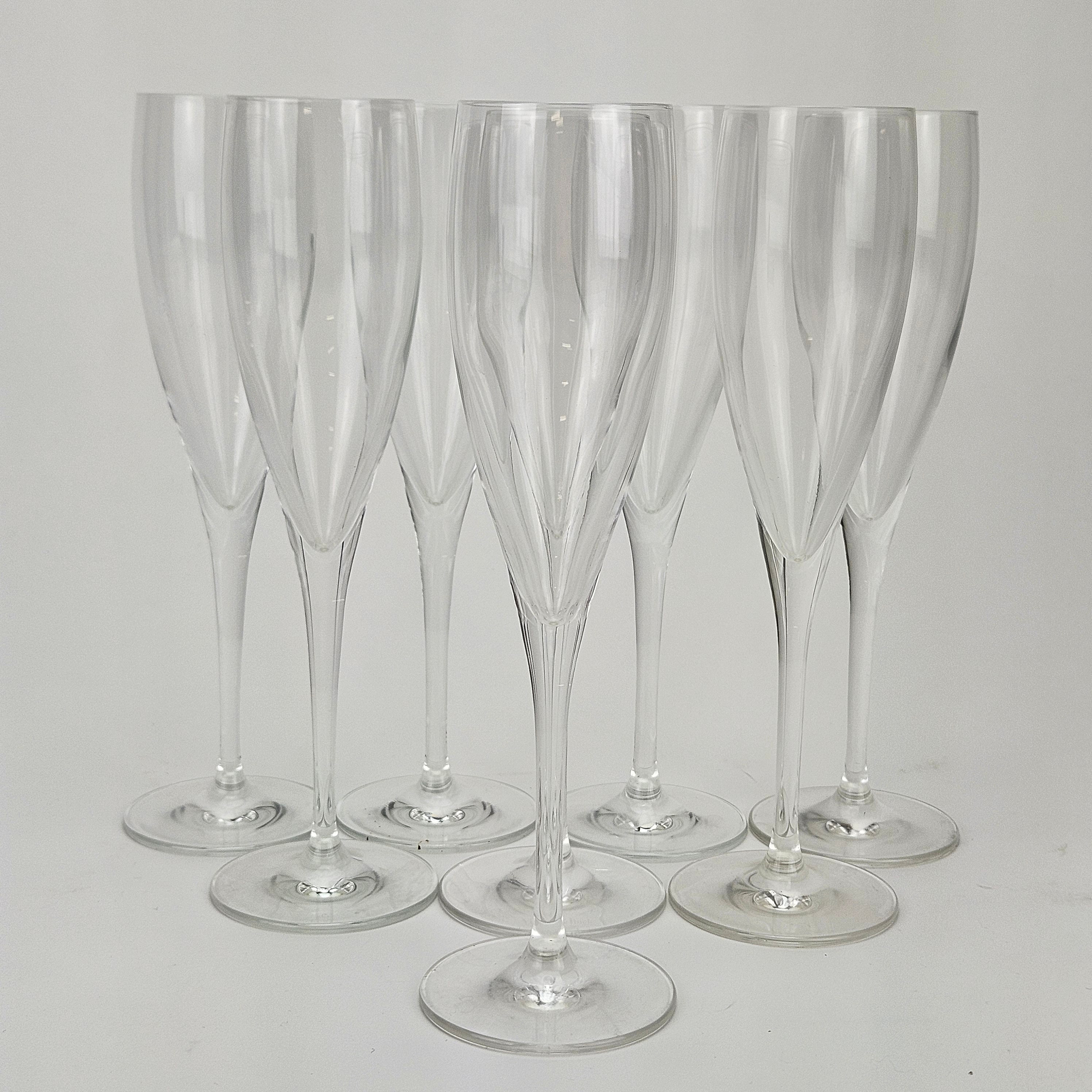CHAMPAGNEGLAS, 8 st, Villeroy & Boch.