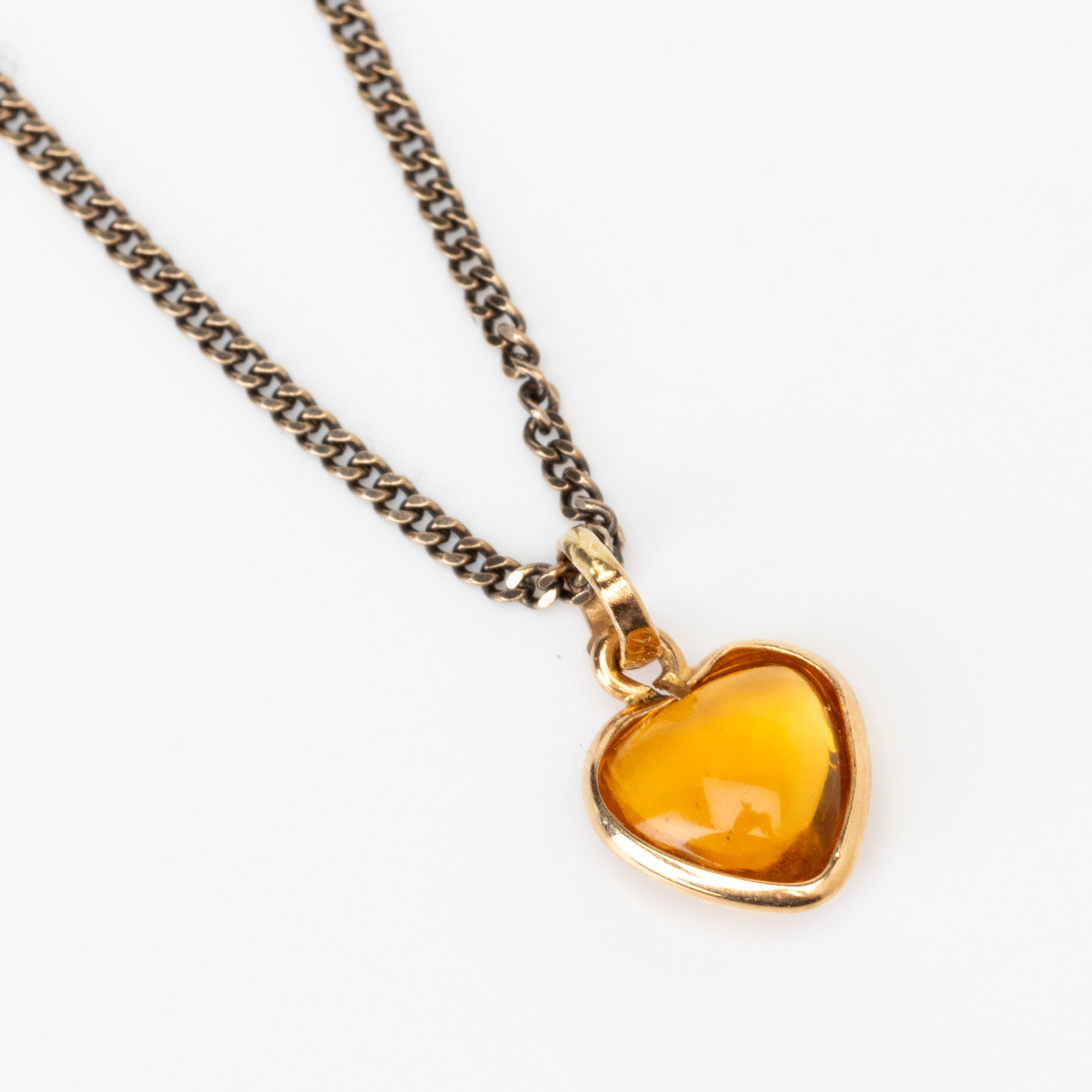 HALSSMYCKE, 18K guld, svensk import, 1900-tal.