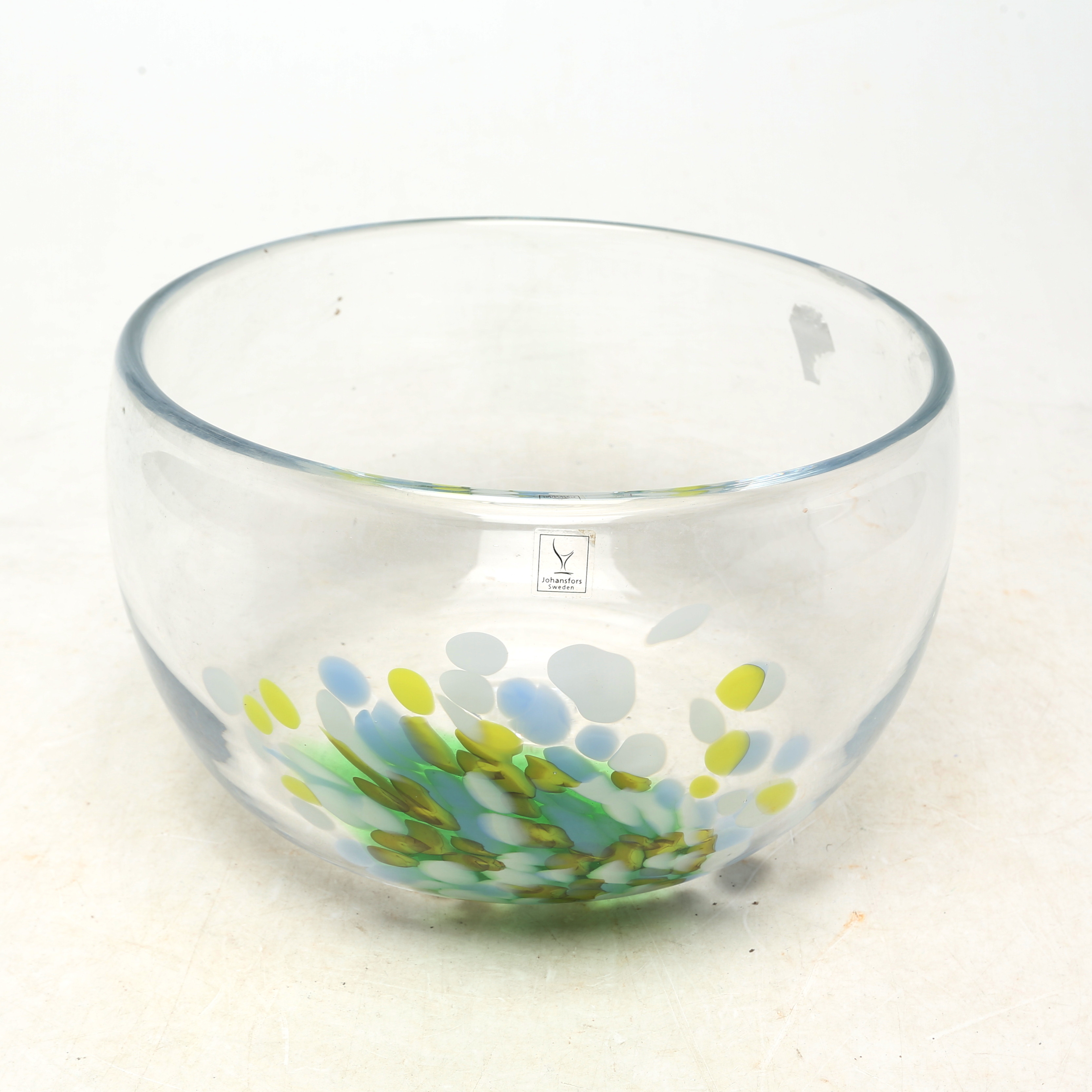 SKÅL, glas, Johansfors.