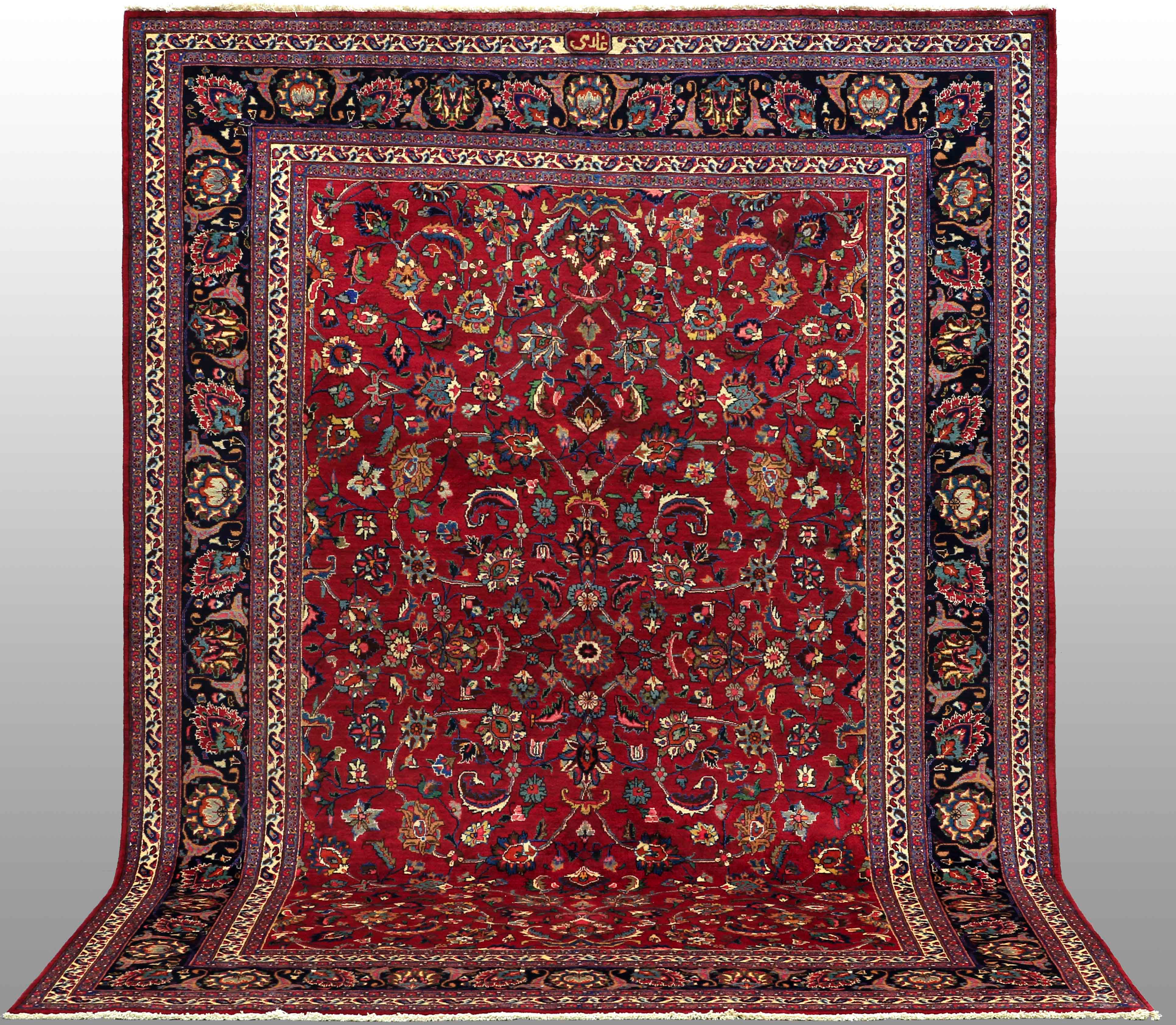 MATTA. Meshed fine signerad, 349 x 248 cm.