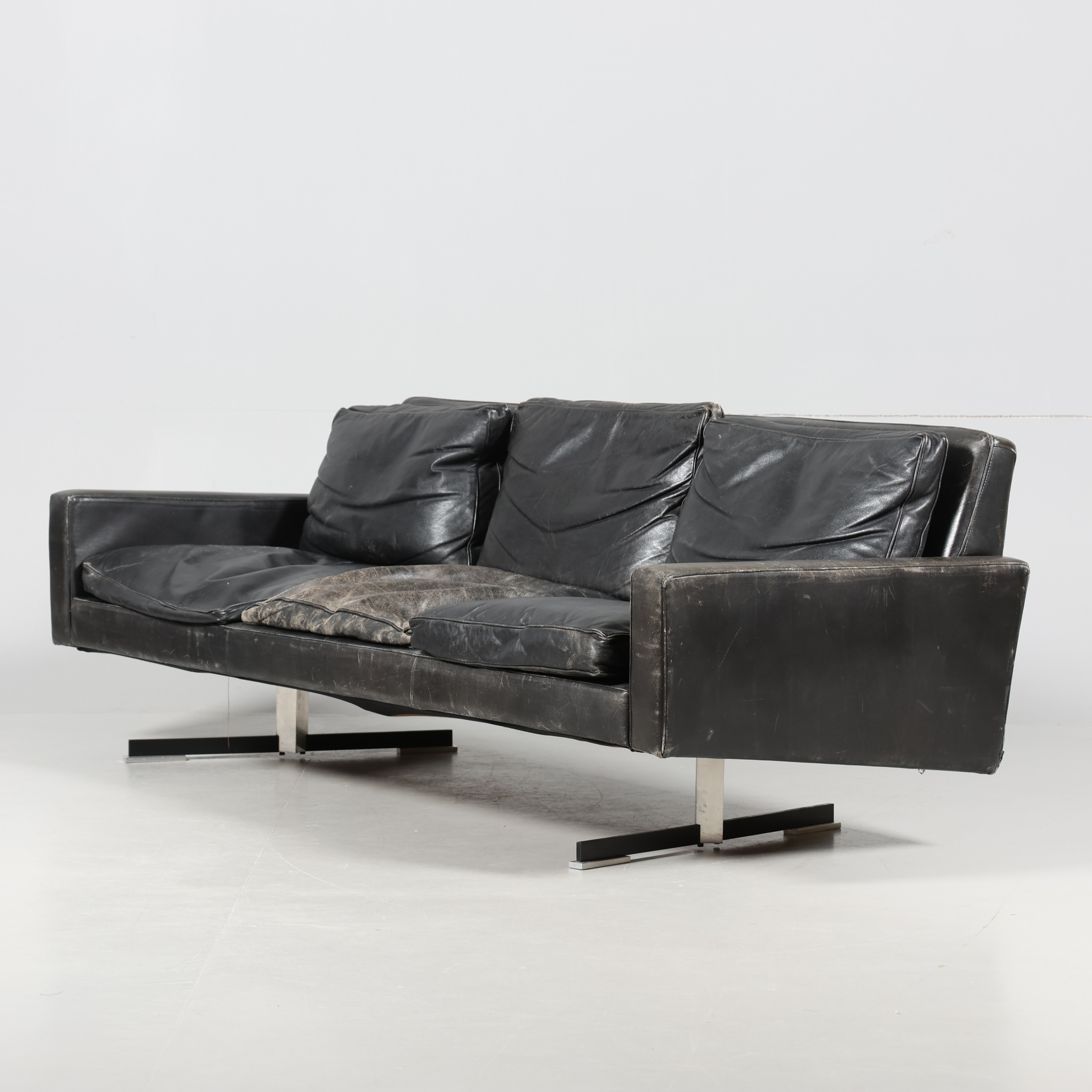 SOFFA, skinn, DUX.