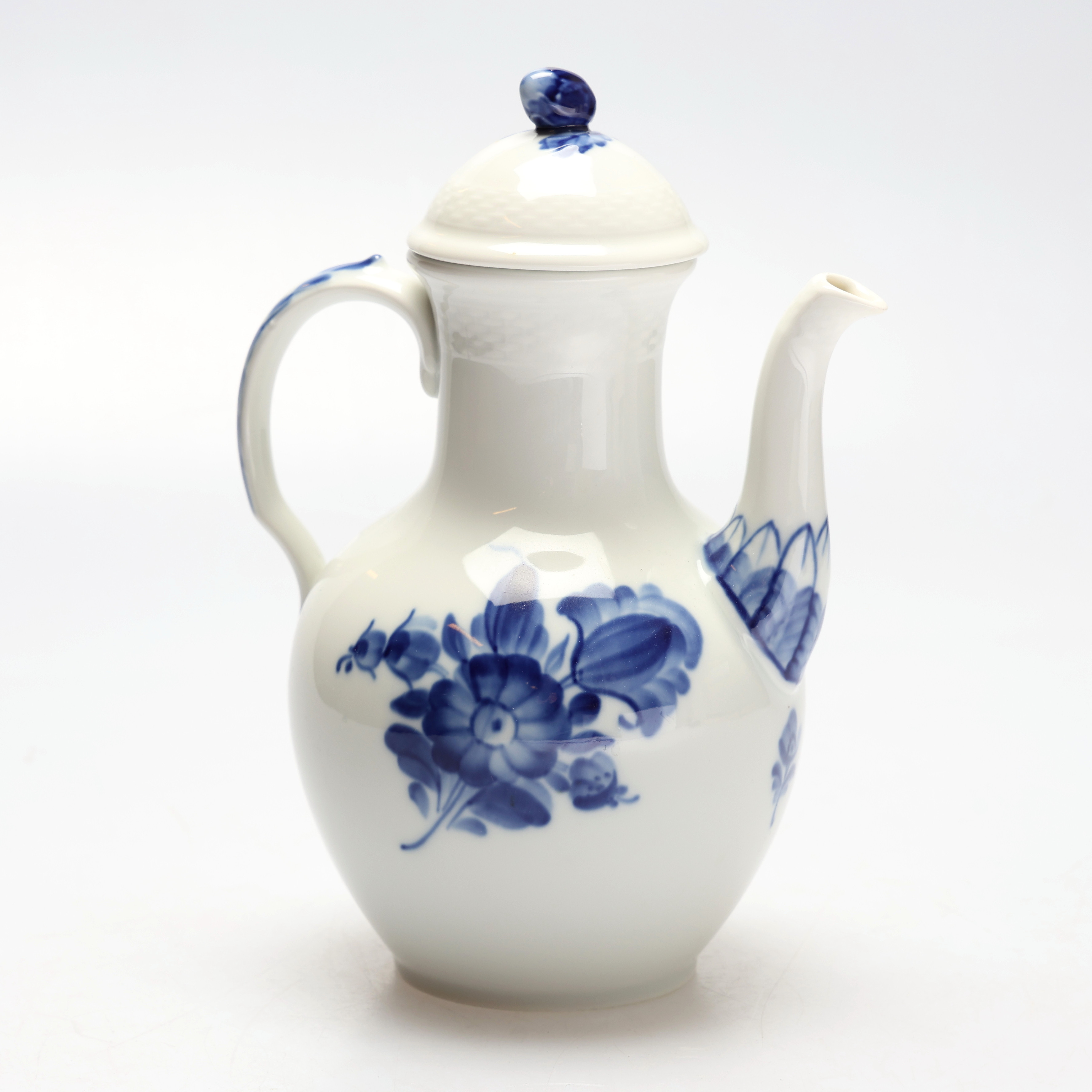 KANNA, porslin, Blå Blomst, Royal Copenhagen, Danmark.