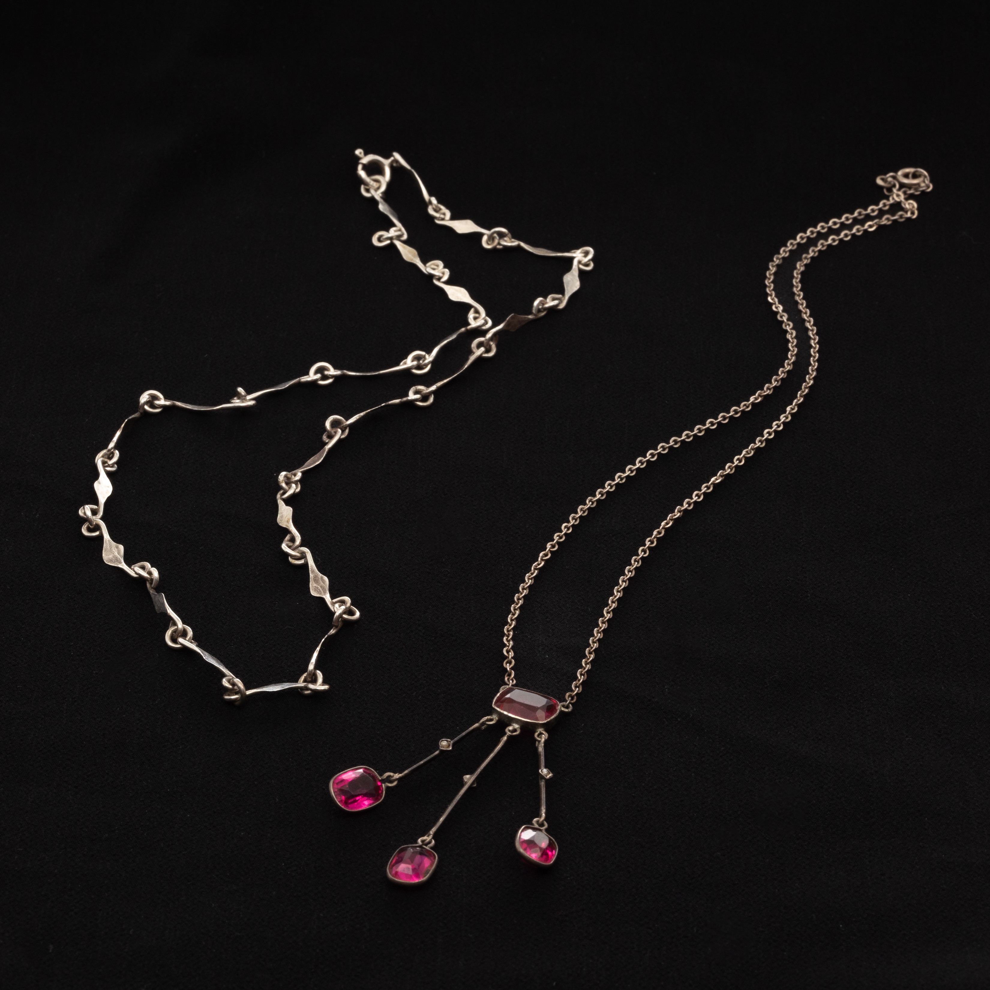 COLLIER, 2 st, Silver.
