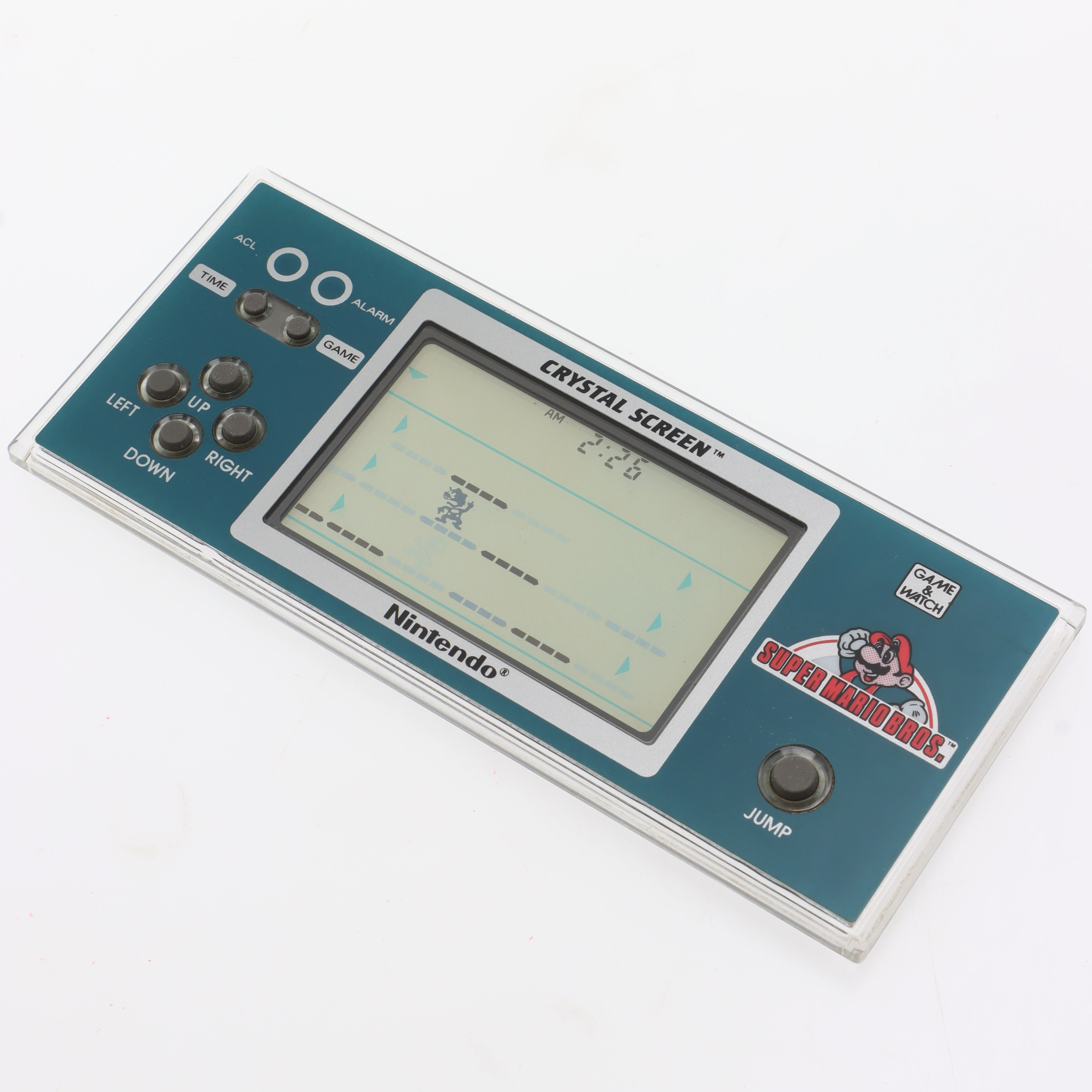 SPELKONSOL, "Game & Watch Super Mario Bros" Crystal Screen, Nintendo, 1986.