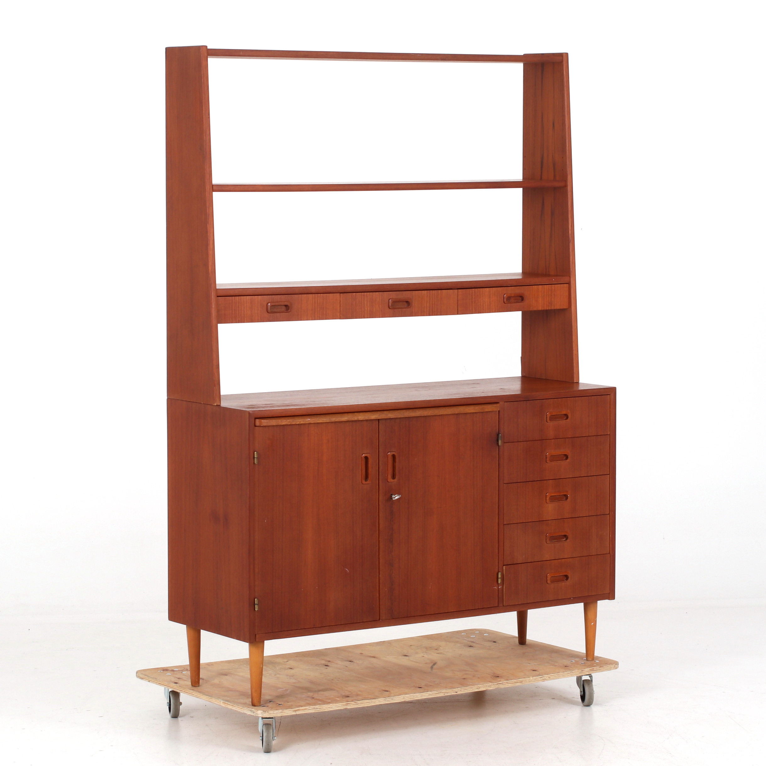 BOKHYLLA, teak, 1960-tal.