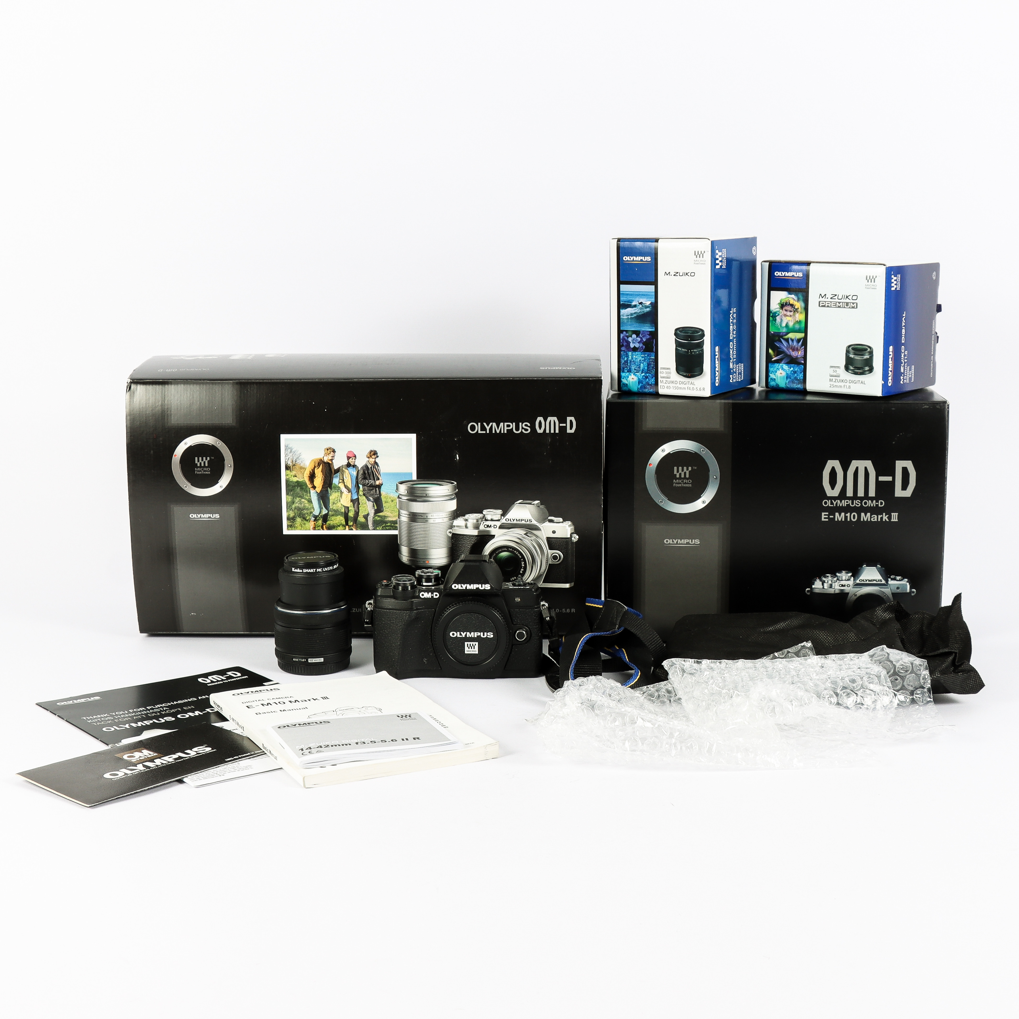 DIGOTALKAMERA Olympus OM-D MKIII, i originalförpackning.
