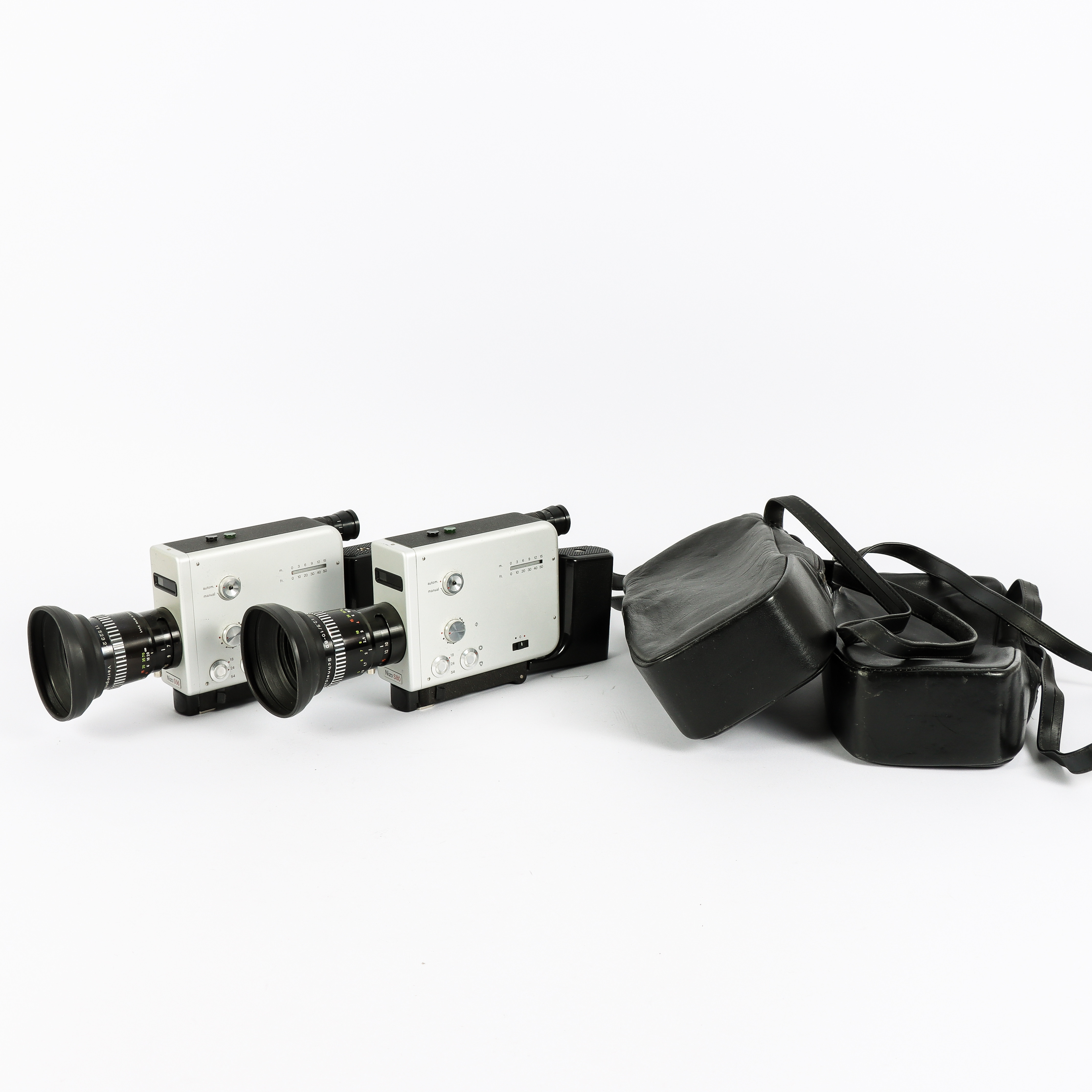 FILMKAMEROR 2 stycken, Braun Nizo.