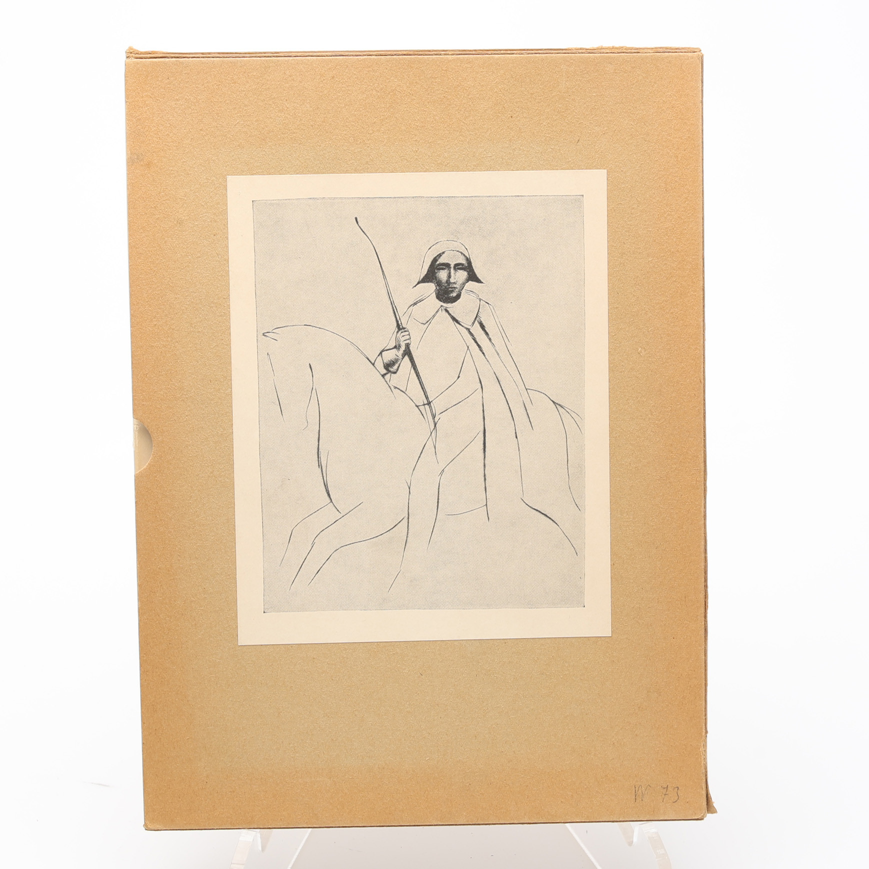 BIBLIOFILI. BÖRJE SANDELINS RISTNINGAR MD EN SIGNERAD ETSNING SOM FRONTESPIS - NR. 73 AV 150 EXEMPLAR.
