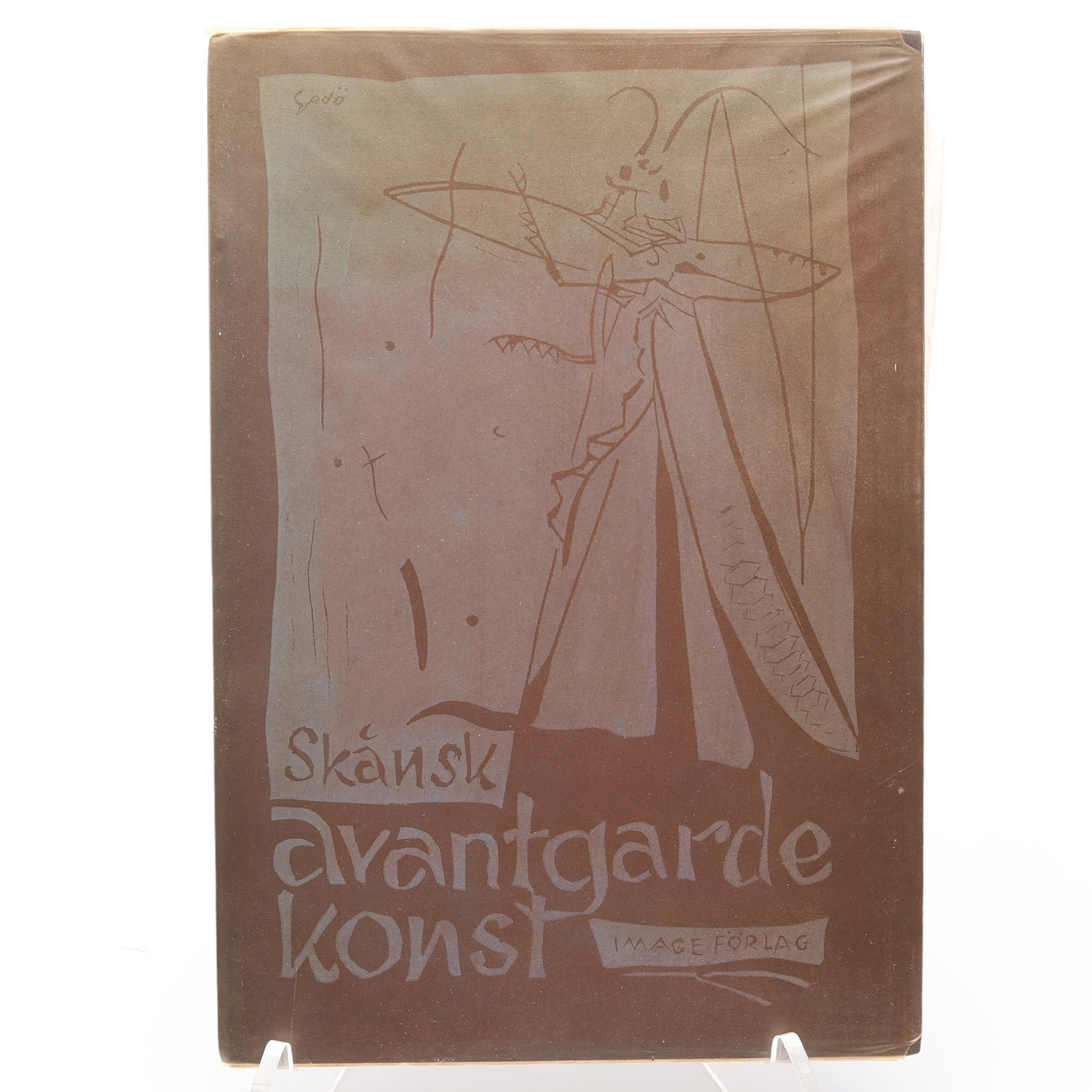 KONSTNÄRSBOK/ARTIST BOOK. SKÅNSK AVANTGARDEKONST PÅ IMAGE FÖRLAG I MALMÖ 1949 - DEN ANDRA SVENSKA KONSTNÄRSBOKEN. NR. 250 AV 340 EXEMPLAR.