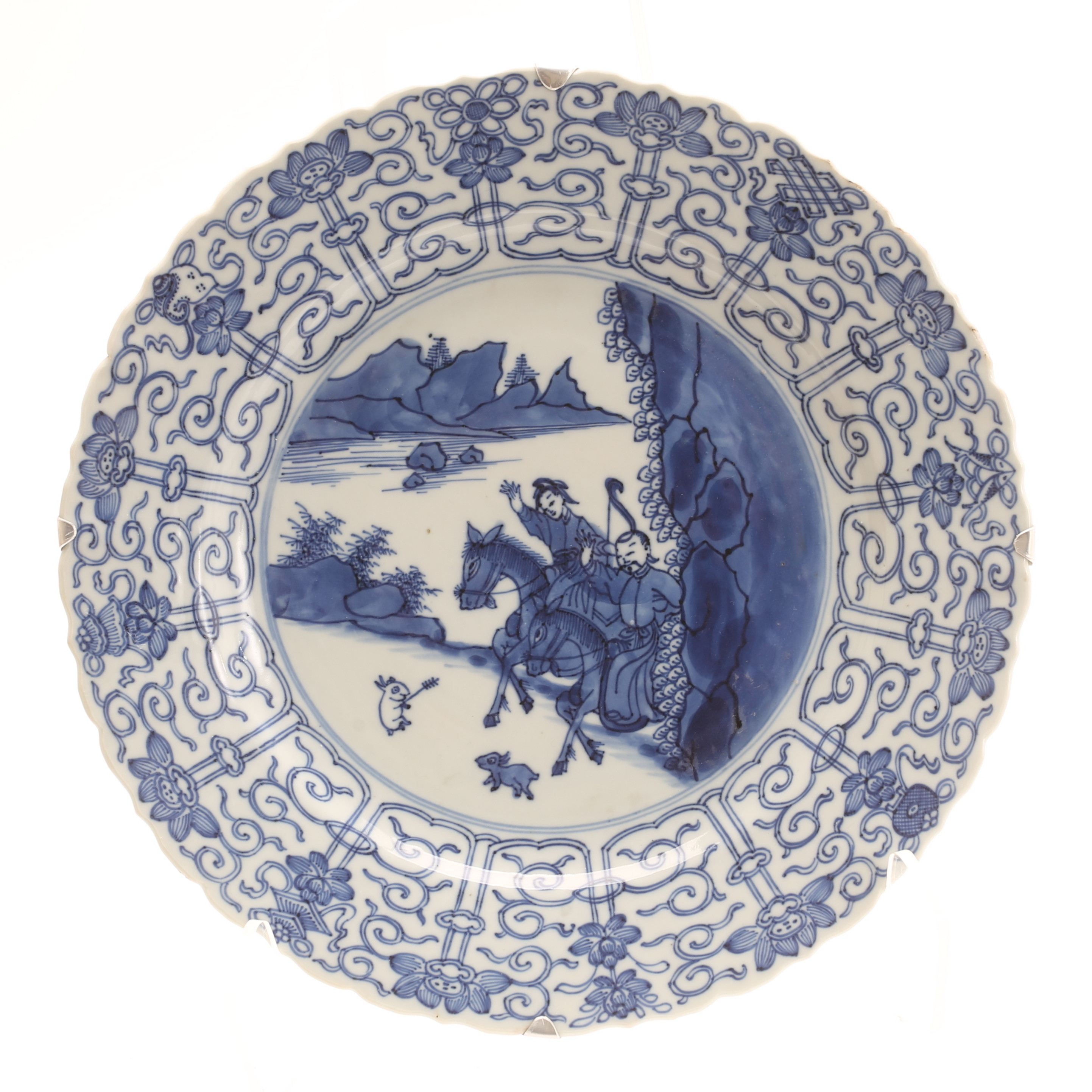 FAT, porslin, Kangxi, Kina.