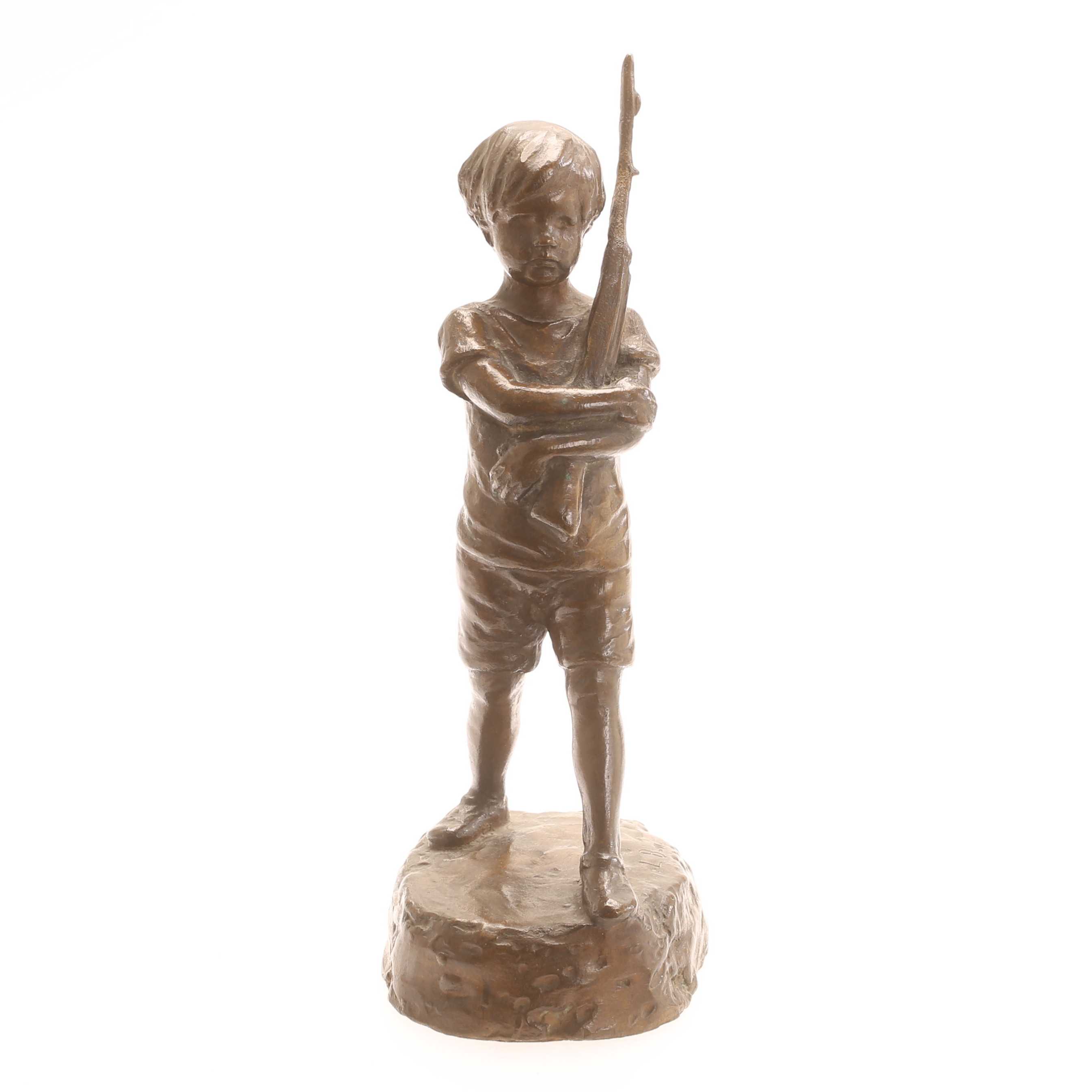 LENA  BÖRJESSON. Skulptur, brons, signerad.