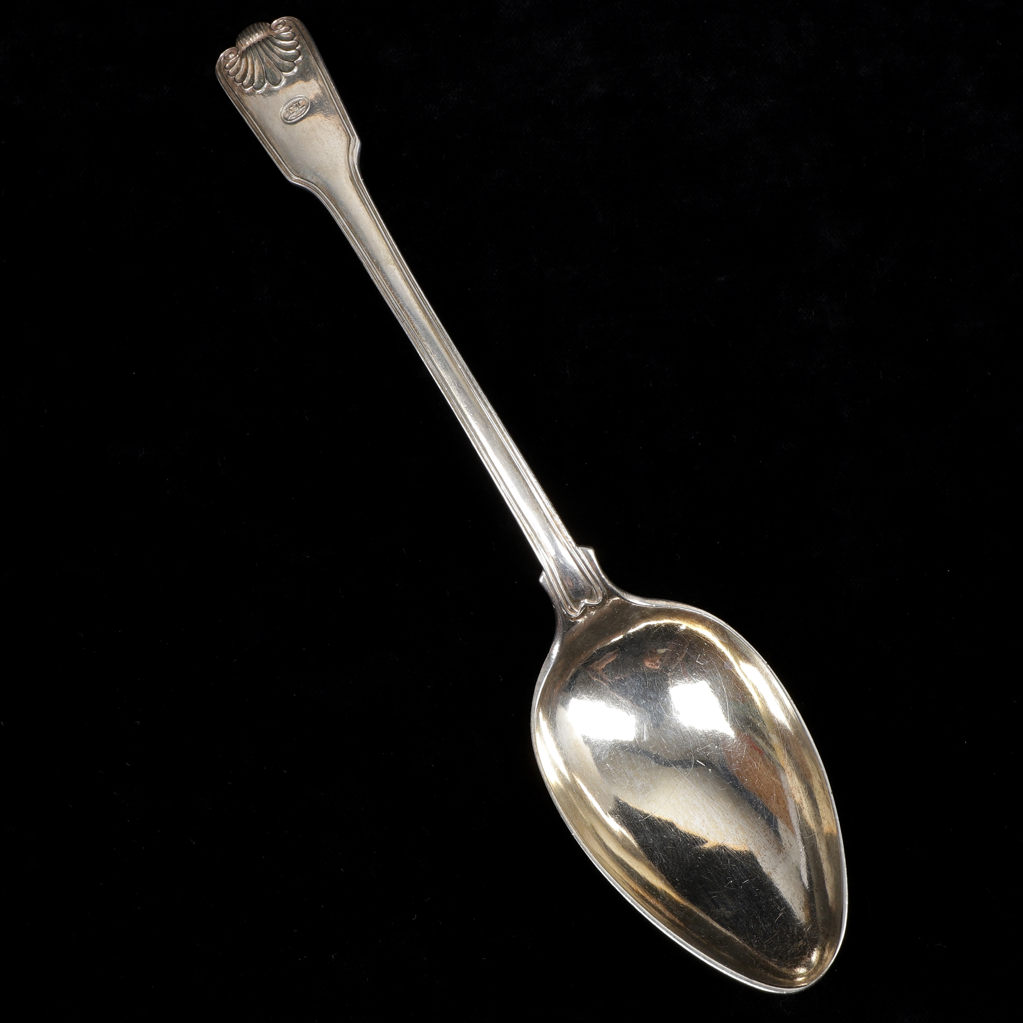 SKED, silver, Georg Henrik Åkerberg, Växjö 1857, vikt 125 gram.