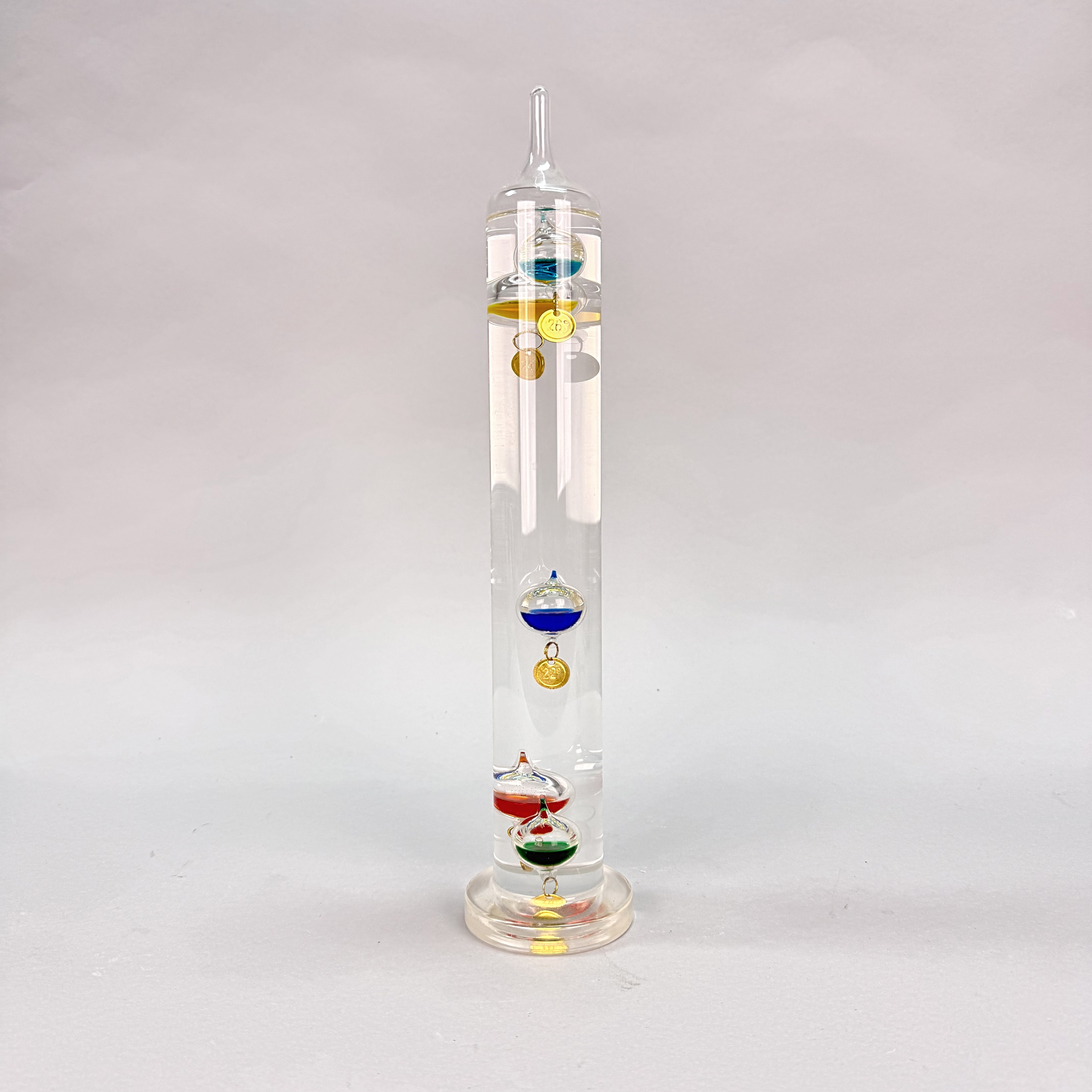 TERMOMETER - Galilelo 1900 tal, tillskriven Thüringer glaskunst.