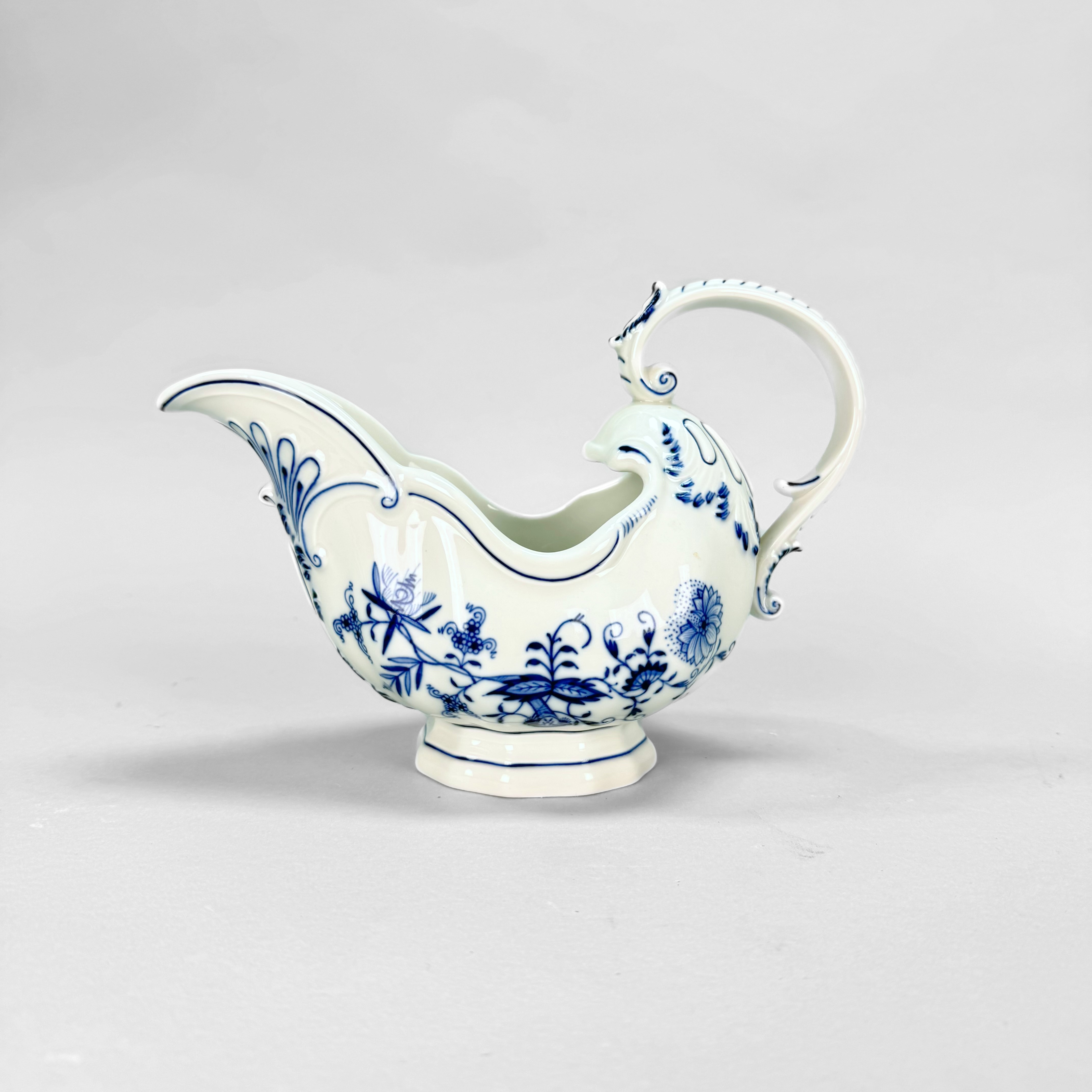 SÅSSNIPA, "Lökmönstret", porslin, Meissen, Tyskland.