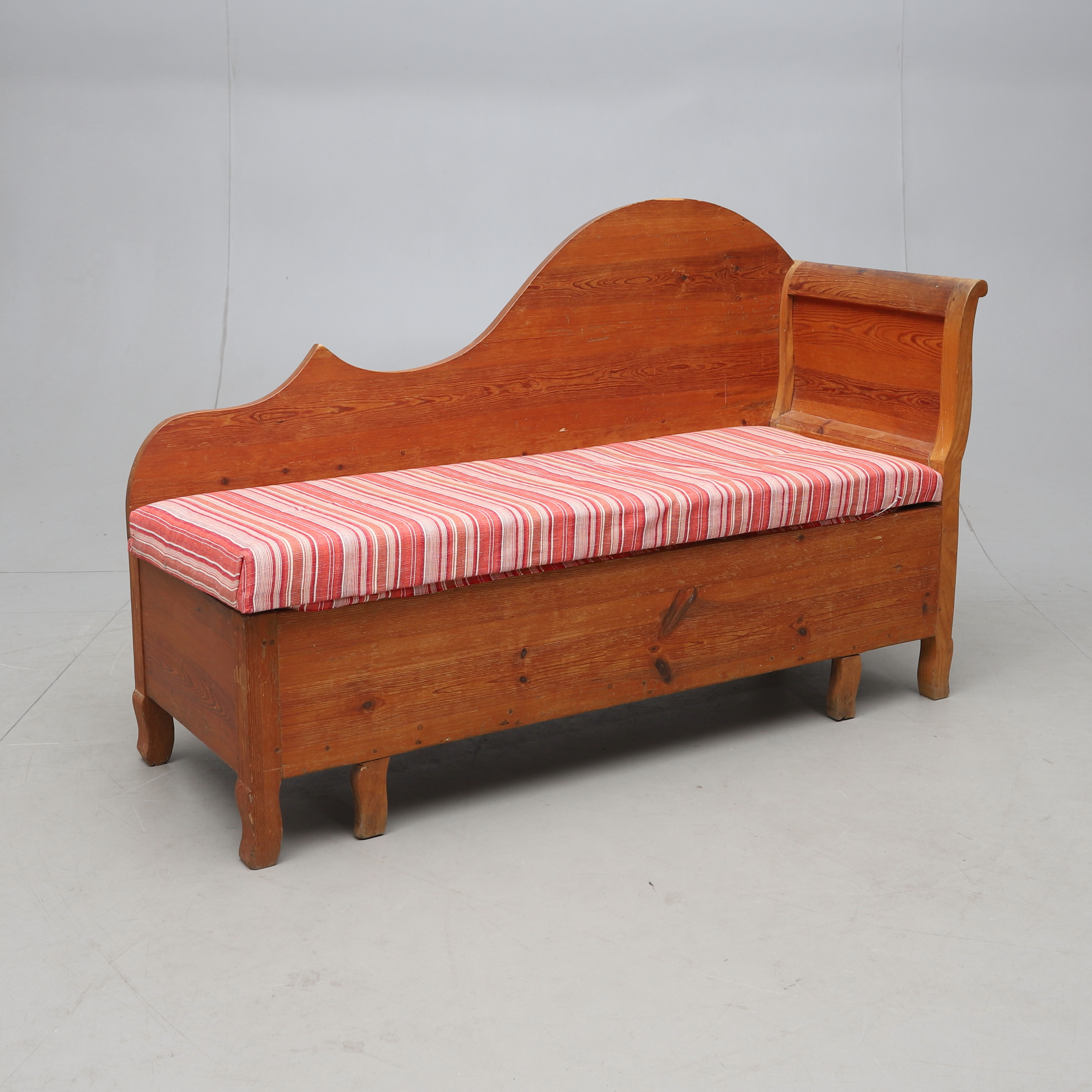 SOFFA/KANAPÉ, furu, allmoge, 18/1900-tal.