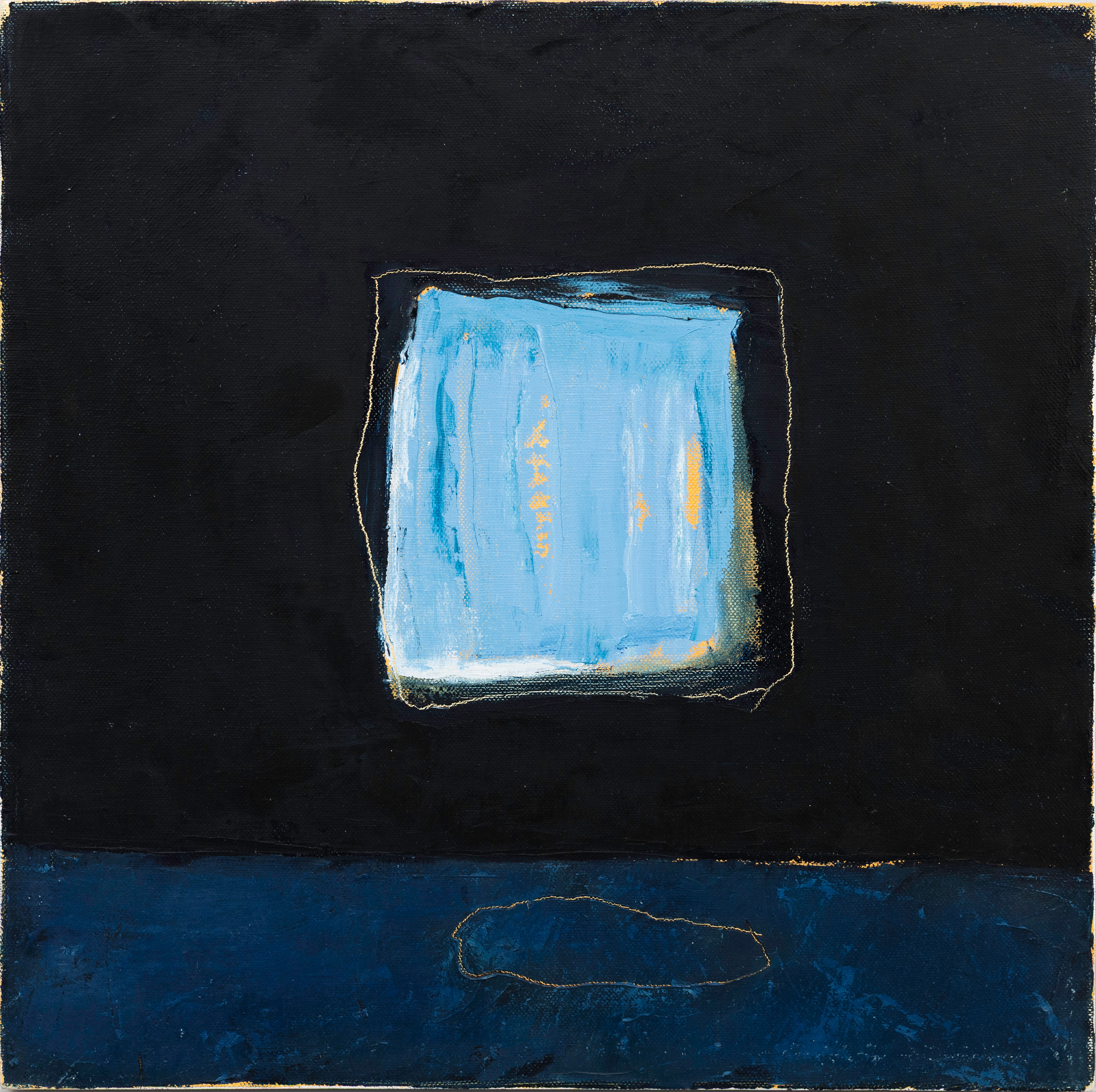 EVA RYN JOHANNISSEN (1945-). Abstrakt Komposition, akryl på duk. signerad à ergo, Ryn.