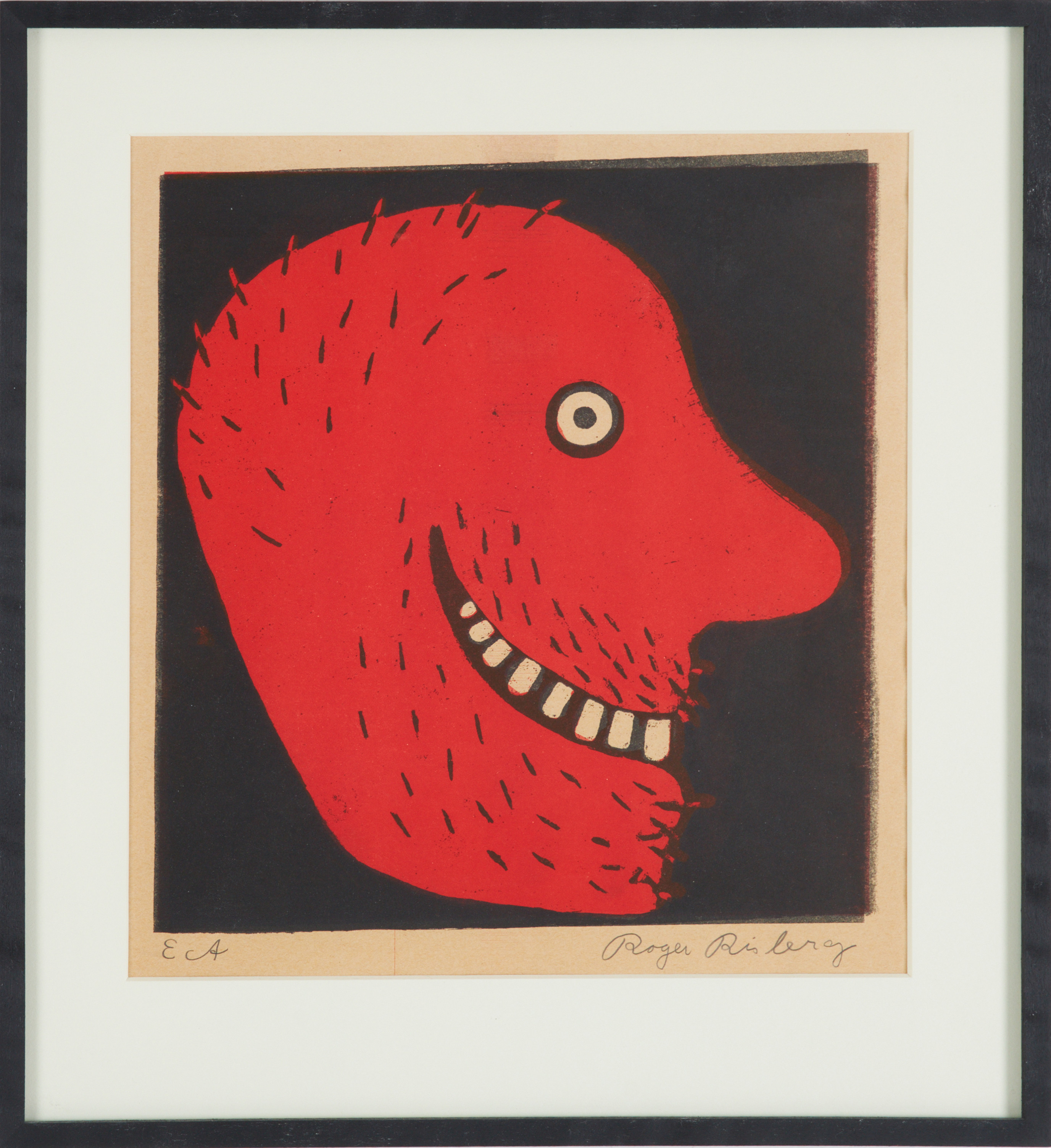 ROGER RISBERG. (Sverige, 1956-2011), Färgserigrafi, signerad och märkt EA.