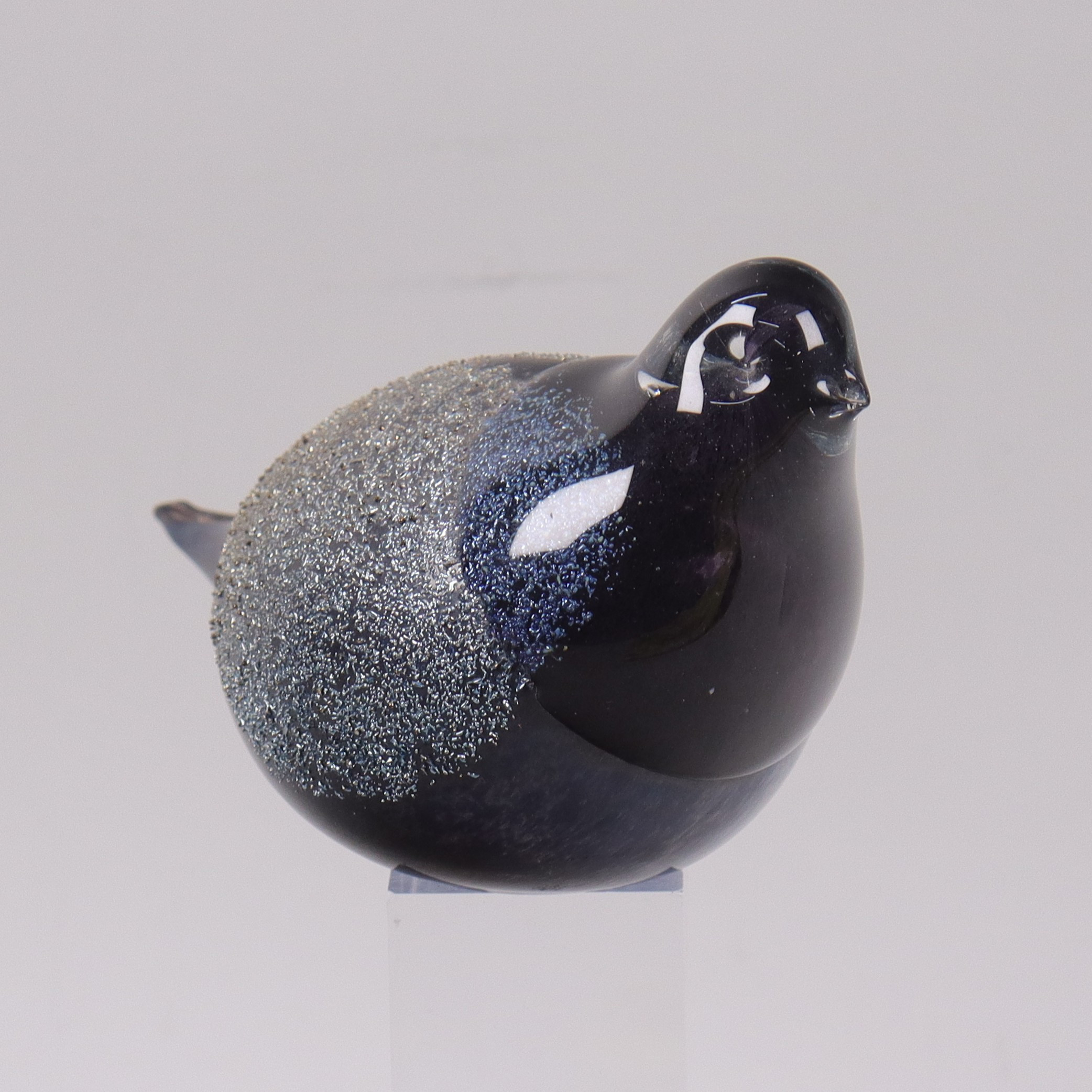 JUSSI RIIHIMÄKI. skulptur, glas, fågel, Finland.