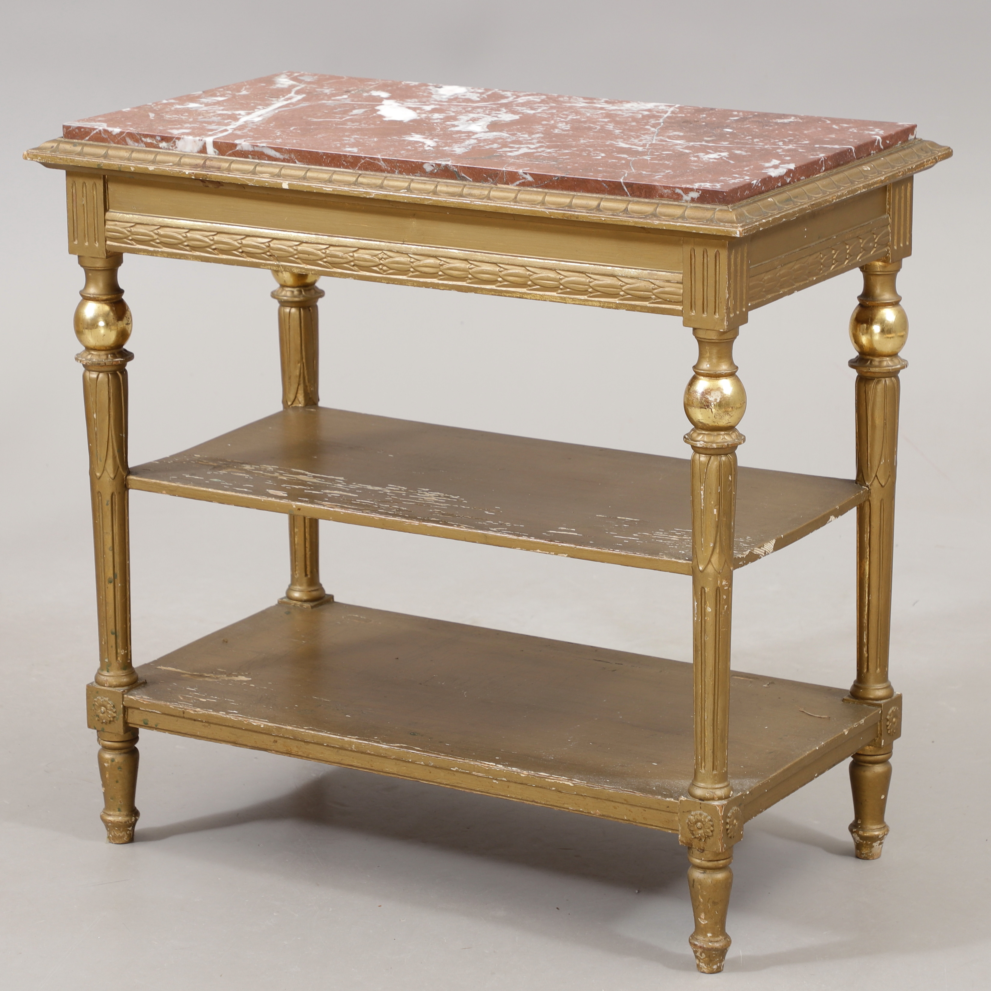 SIDOBORD MED STENSKIVA, empirstil, E. Pettersson Möbleringsaffär, Gefle, 1800/1900-tal.