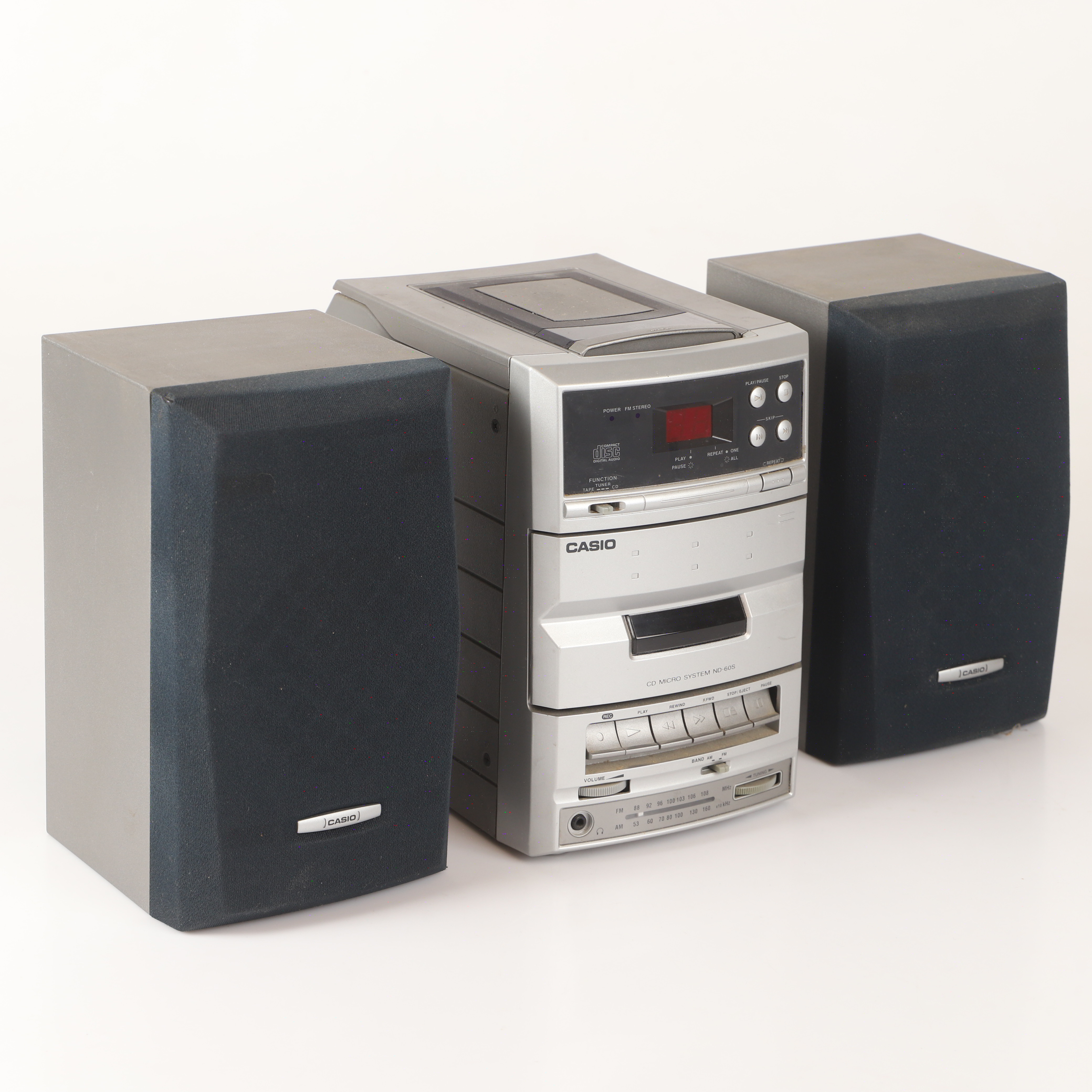 CD-/KASSETTSPELARE, Casio, 2000-tal.