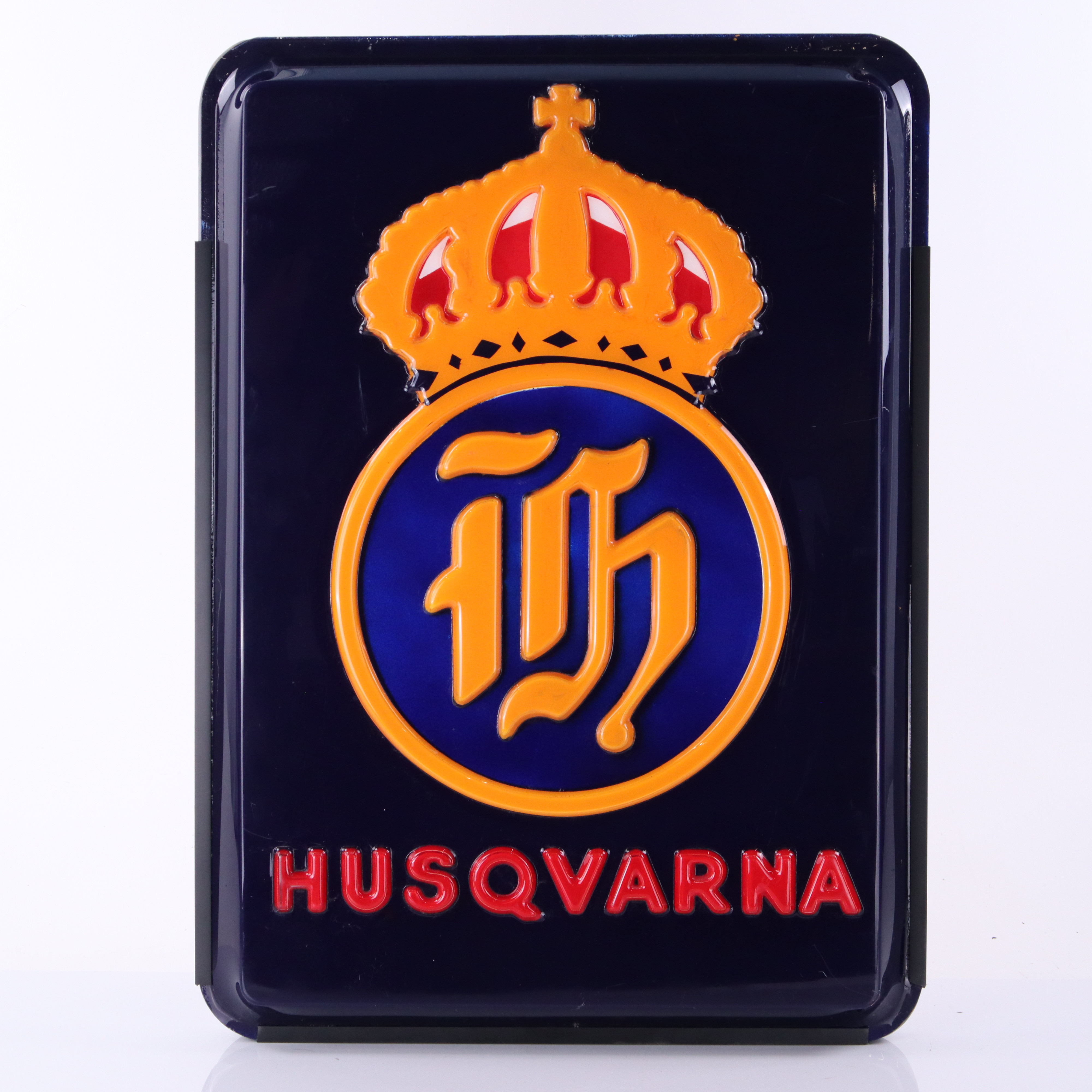 HUSQVARNA, ljusskylt, 1950/60-tal.