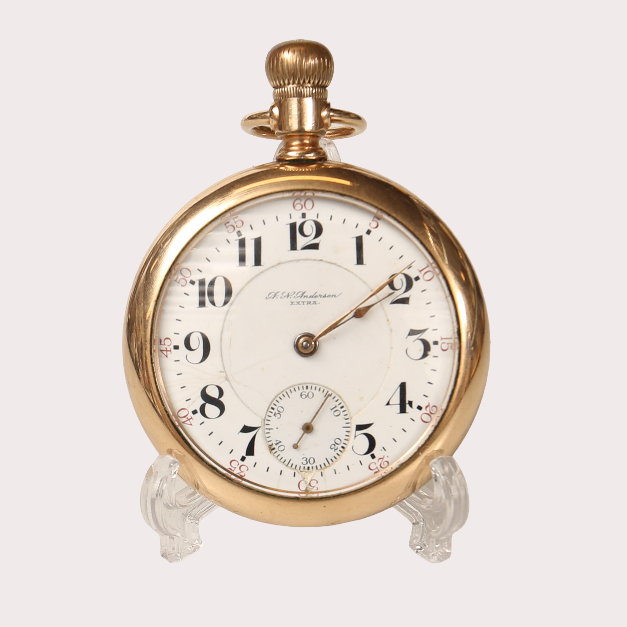 FICKUR, double, A.N.Andersson Extra, amerikansk tillverkning, 1900-talets första fjärdedel.