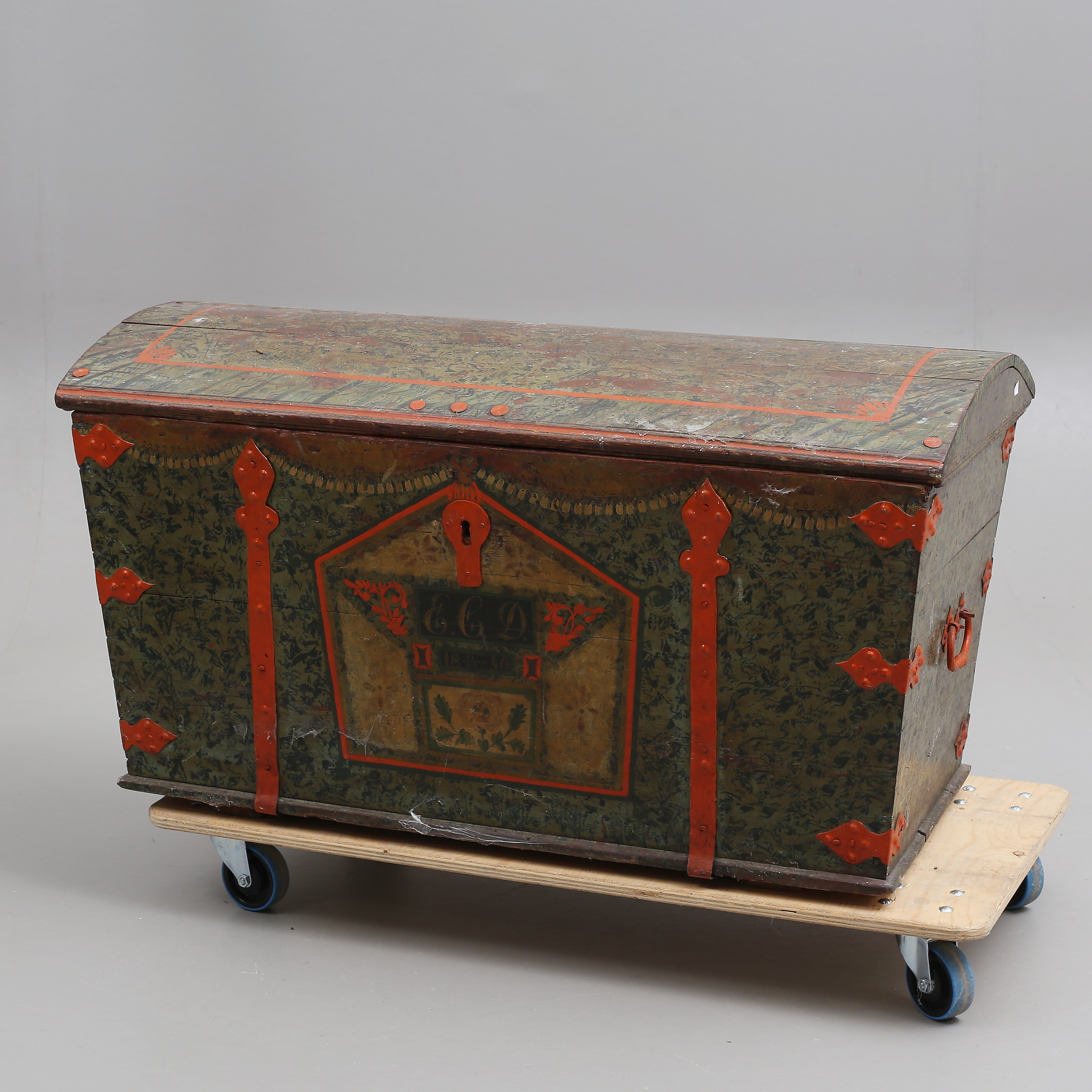 ALLMOGEKISTA, daterad 1850.