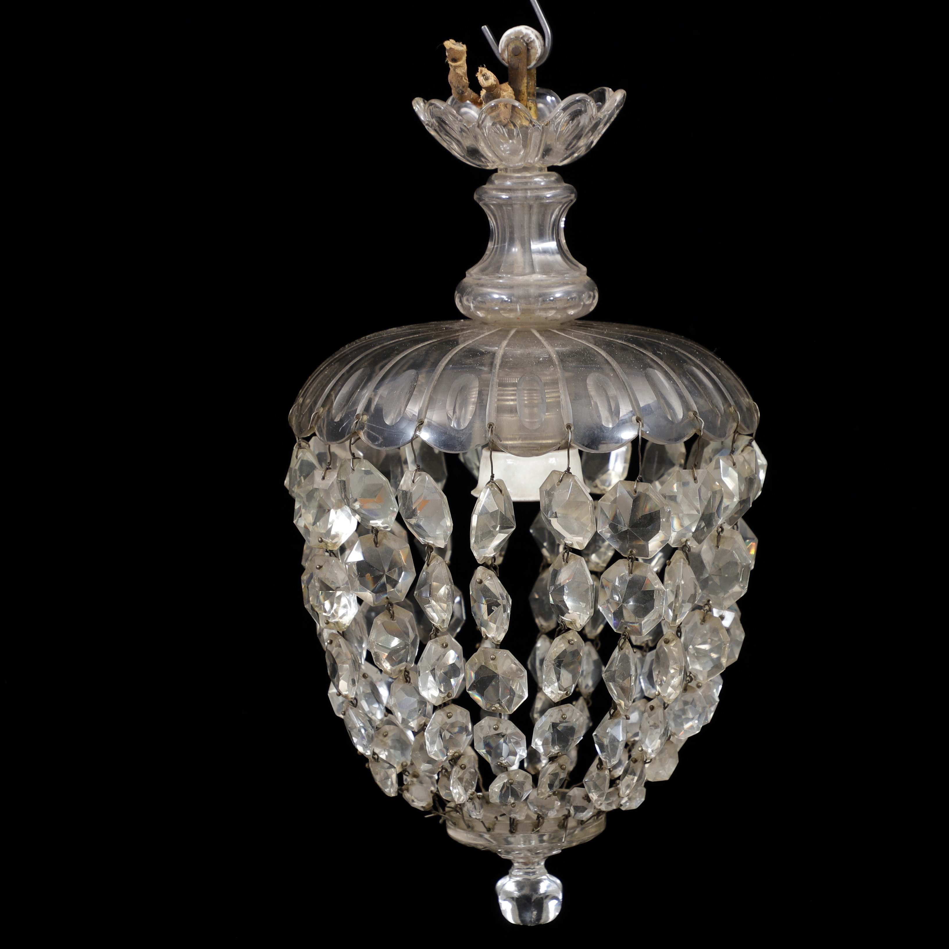 LJUSKRONA, glas, 1900-talets första hälft.