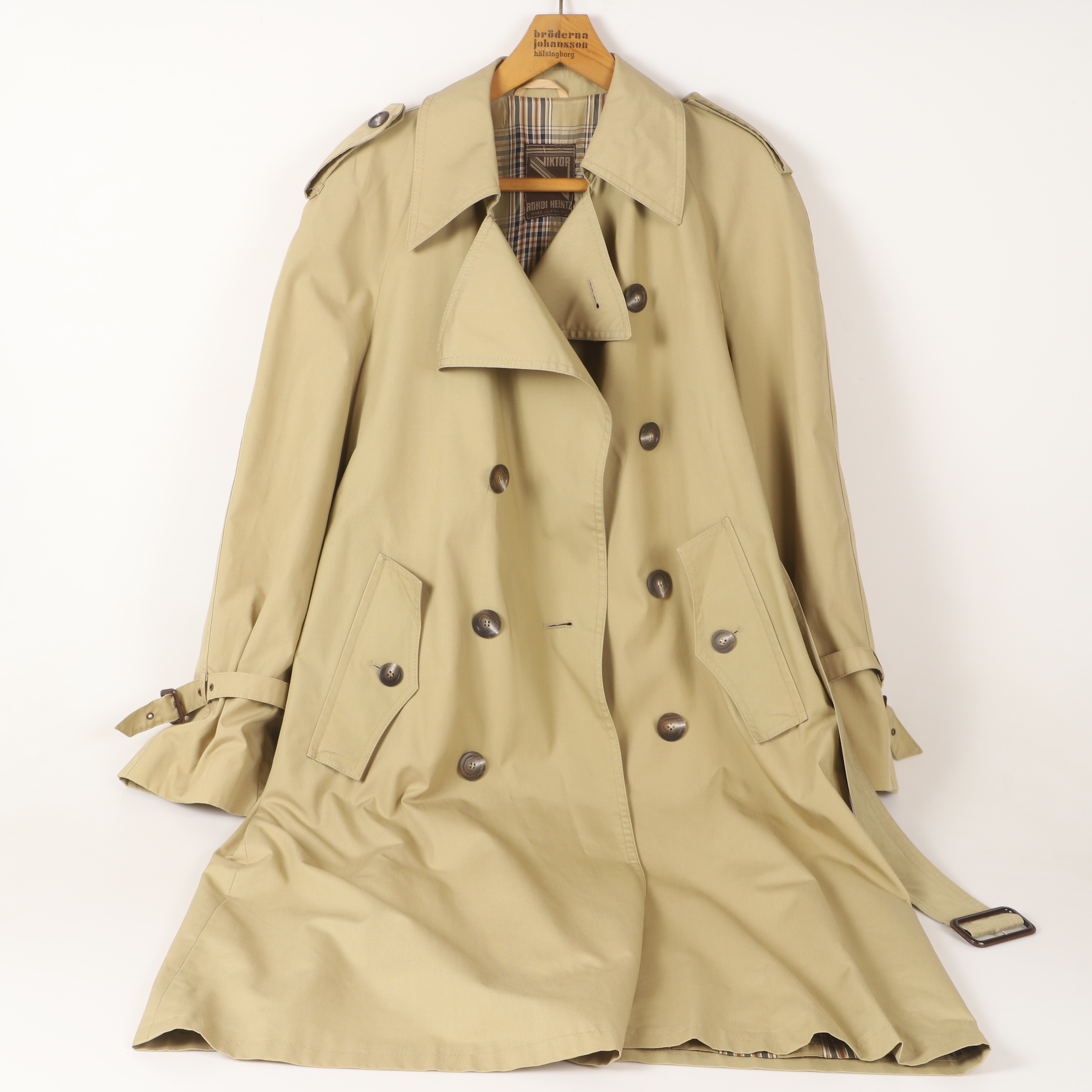 TRENCHCOAT, "Viktor", Rohdi Heintz, Finland, 1970/80-tal.