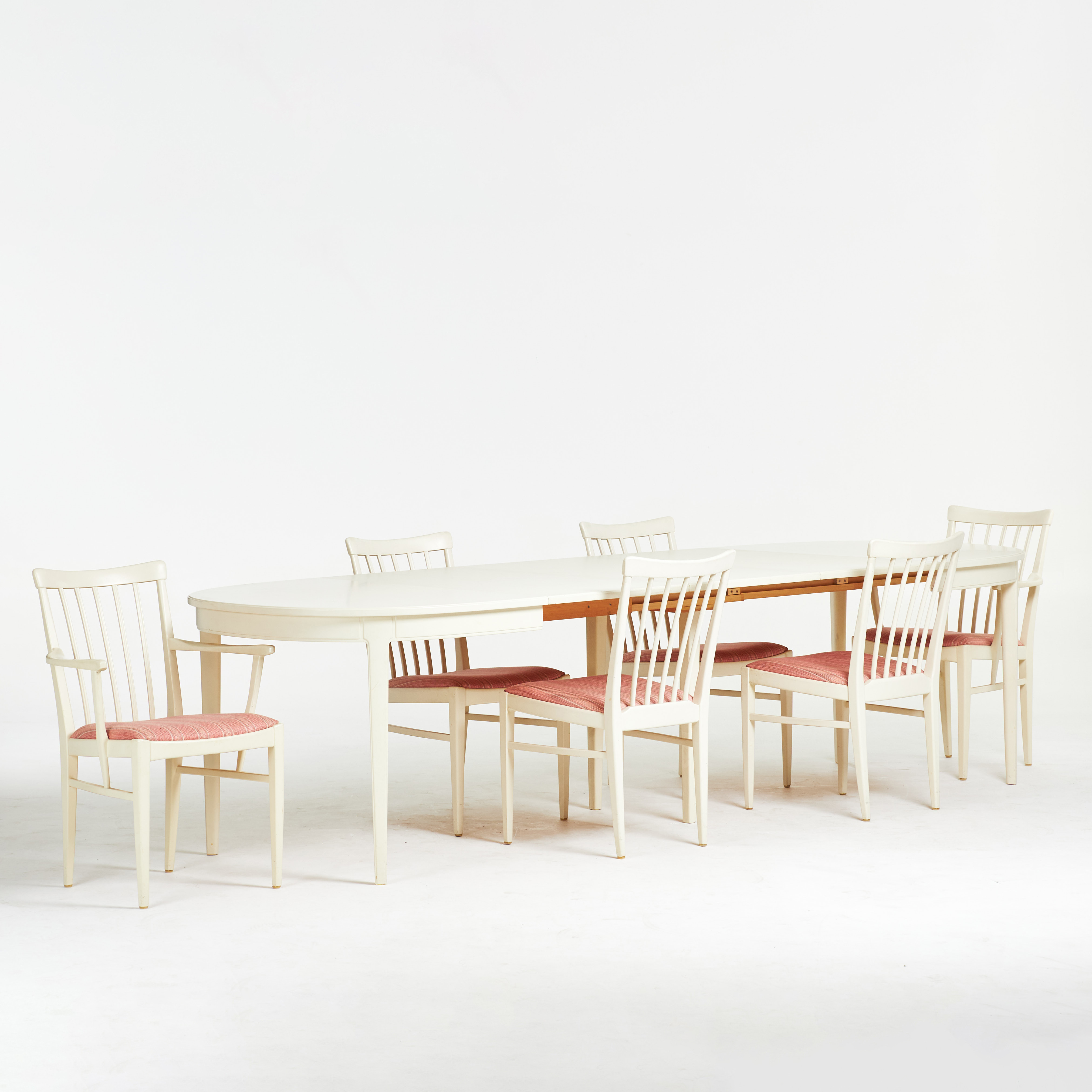 CARL MALMSTEN. Matgrupp, 7 delar, "Herrgården", Bodafors, 1960-tal.