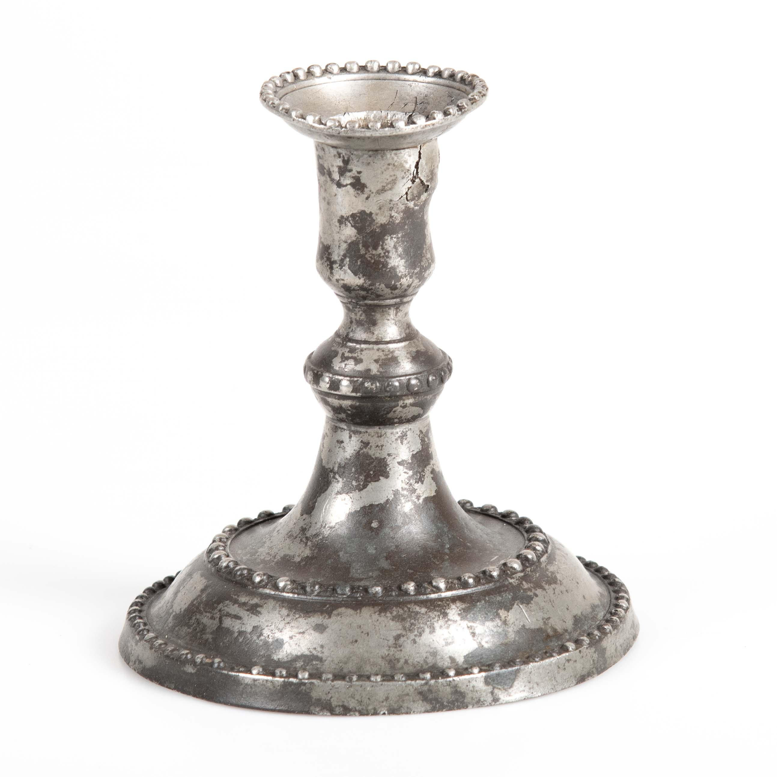 TENNLJUSSTAKE VÄXJÖ 1791, Gustaviansk modell med pärlkant.