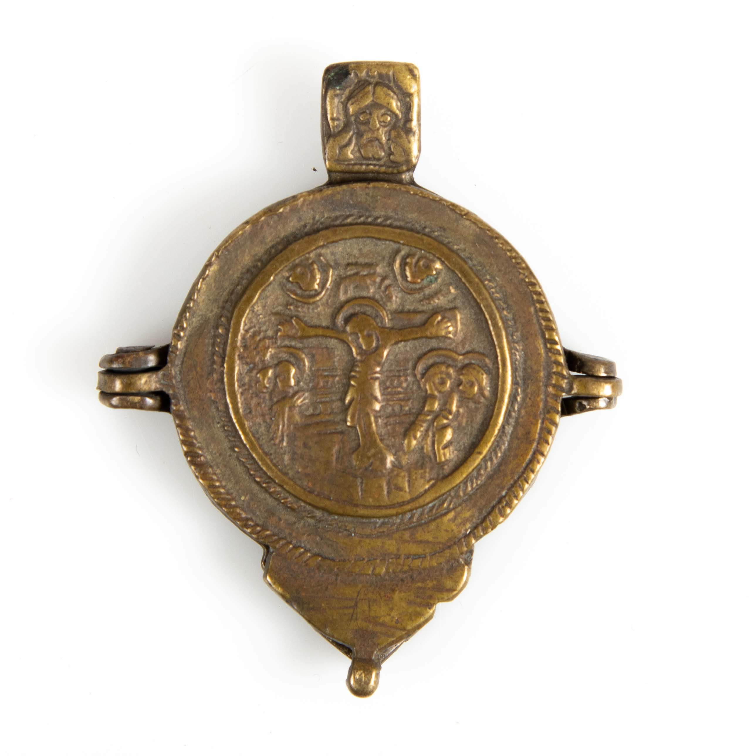IKON/AMULETT "PANAGIA", 16/1700-tal, Ryssland, ortodox.