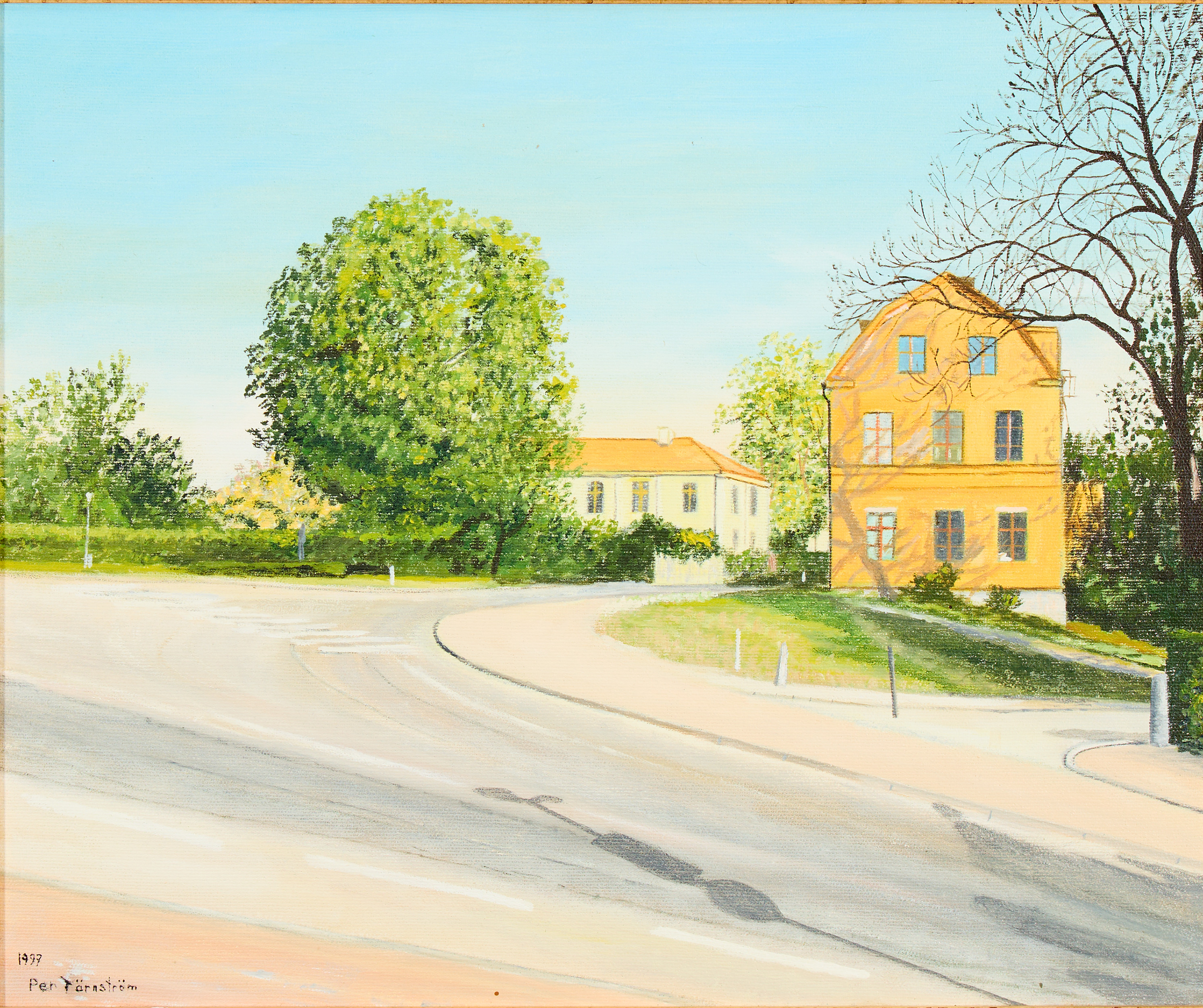 PER TÄRNSTRÖM. "Carolinabacken Uppsala".