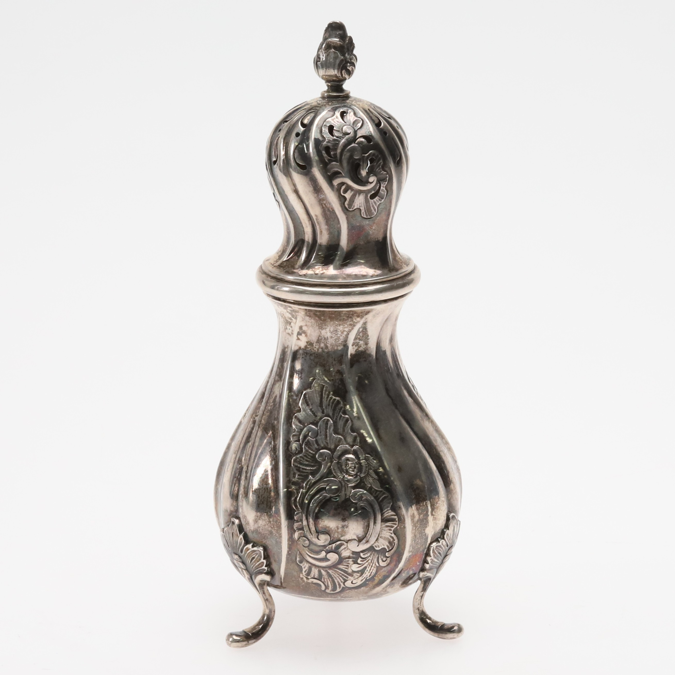 SOCKERSTRÖARE. Silver, CG Hallberg, 244g, -1936.